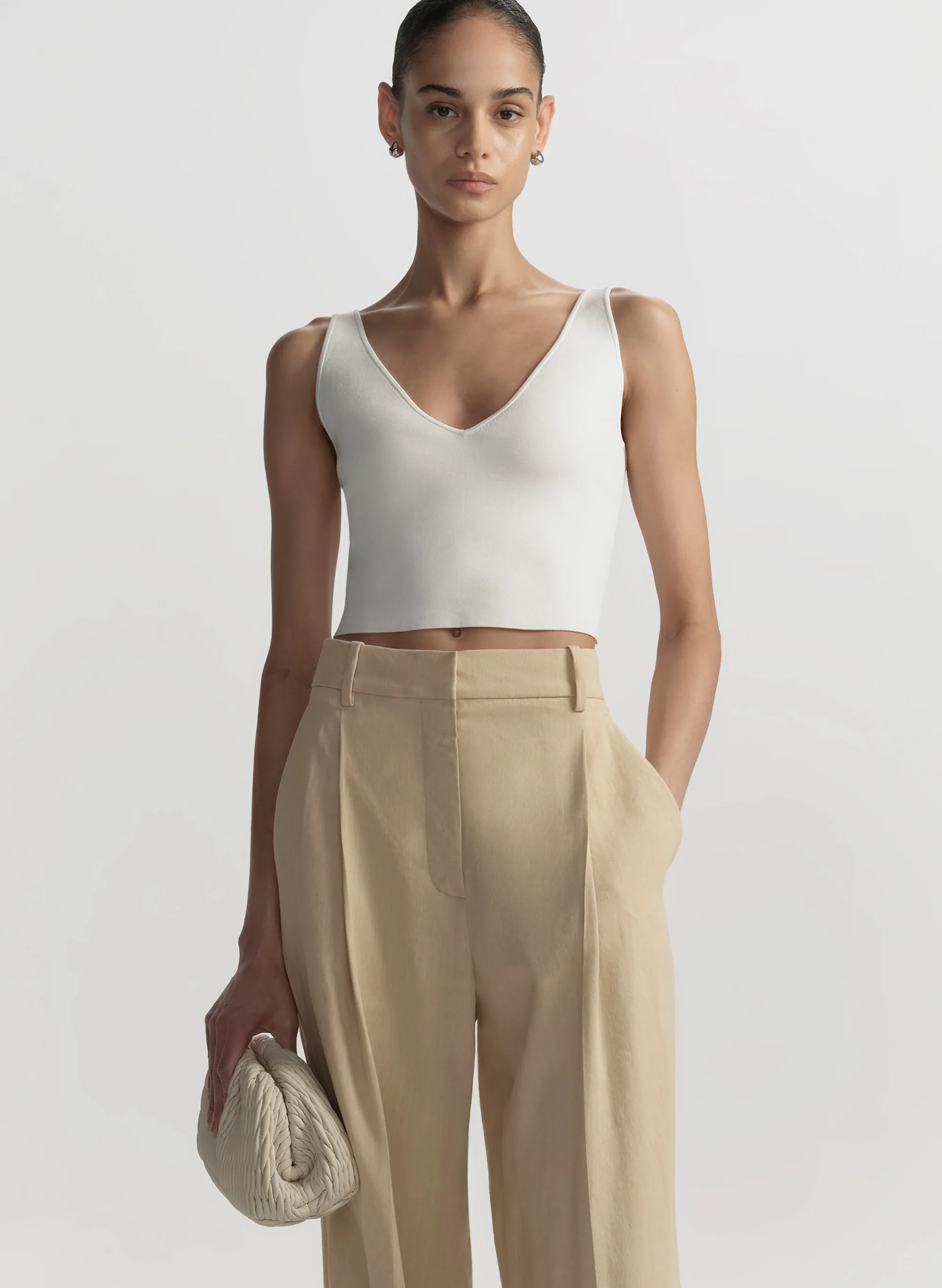 Ani Compact Knit Top