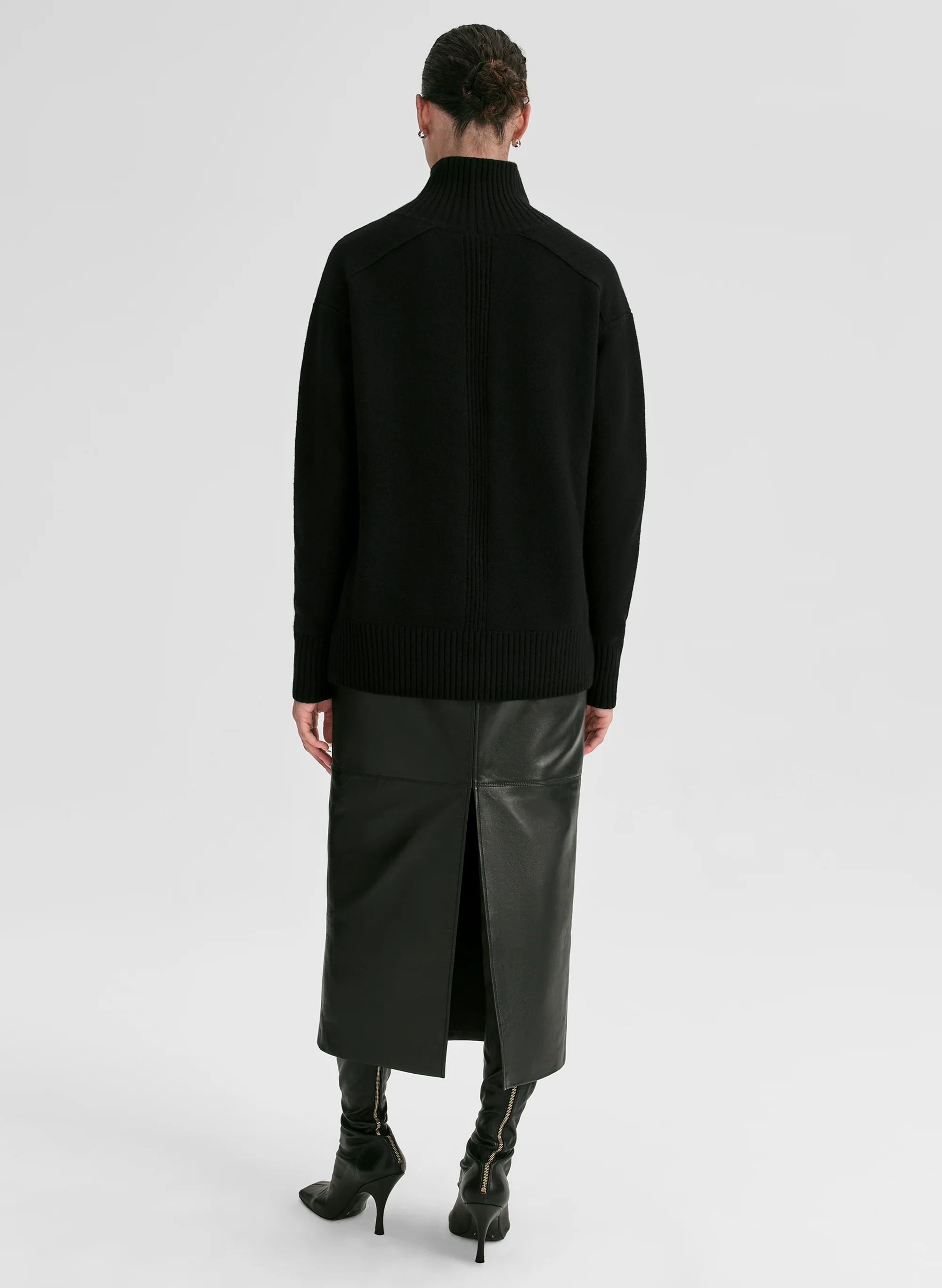 Archie Cashmere Turtleneck Sweater - Image 5
