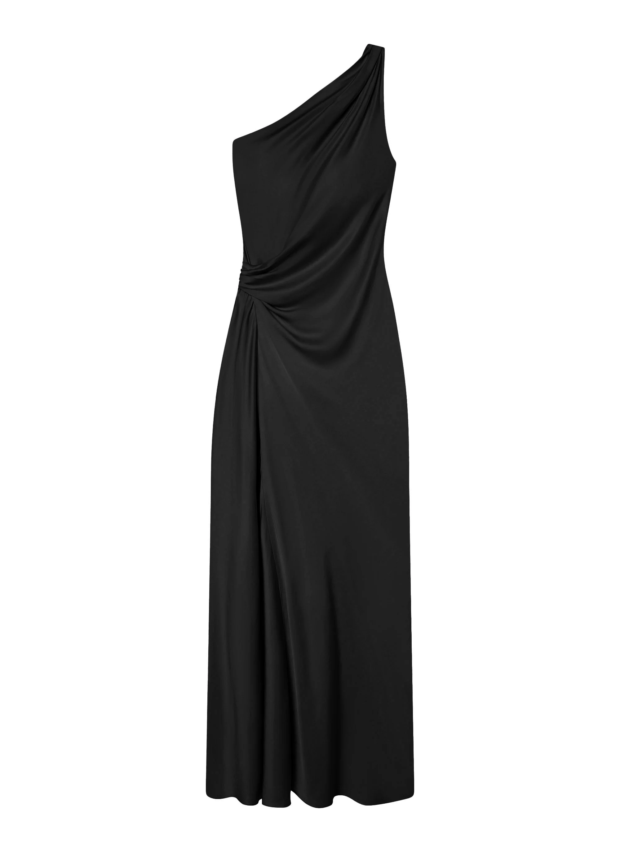 Aster Satin One Shoulder Gown - Image 6