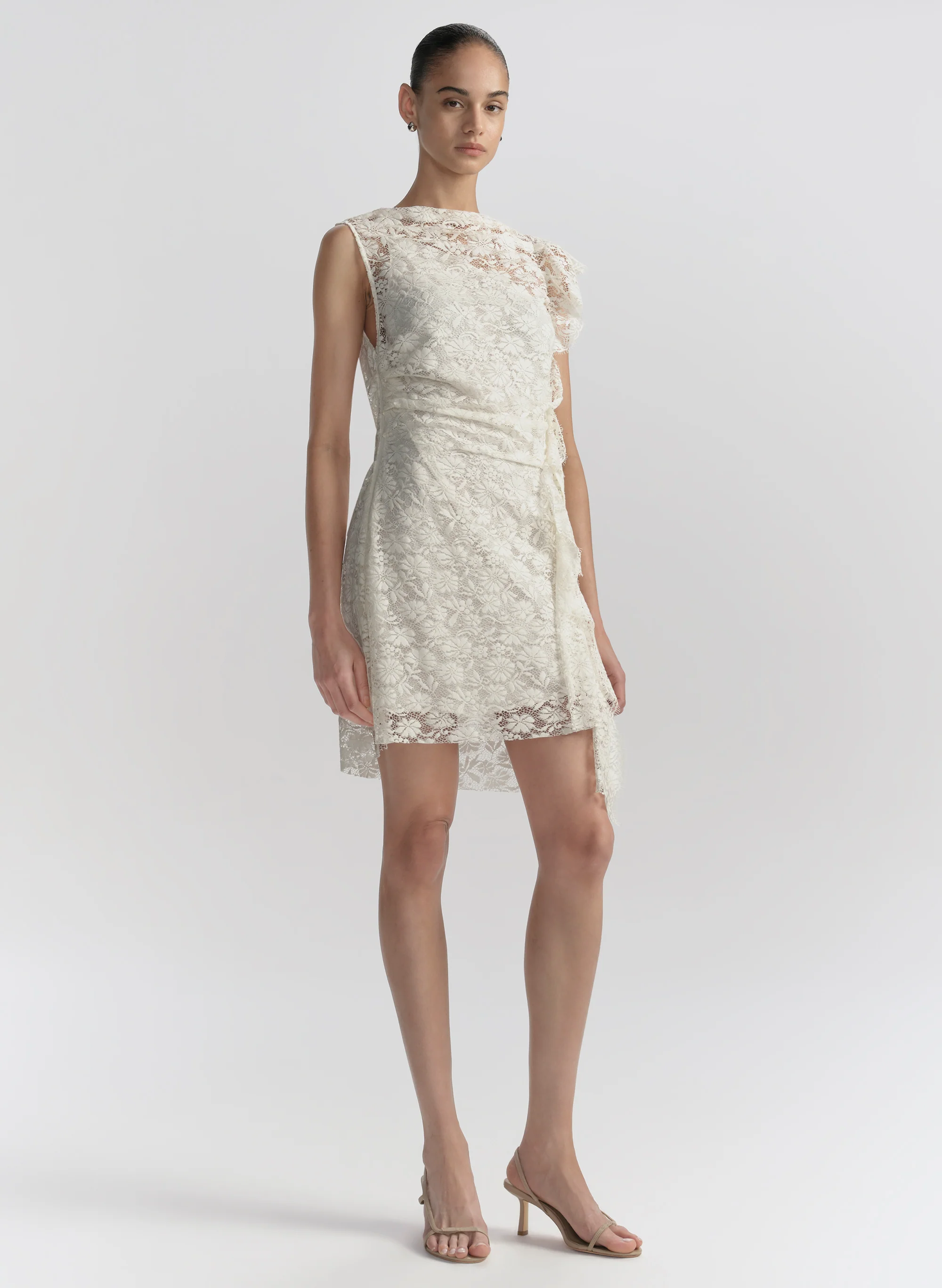 Astra Lace Mini Dress - Image 3