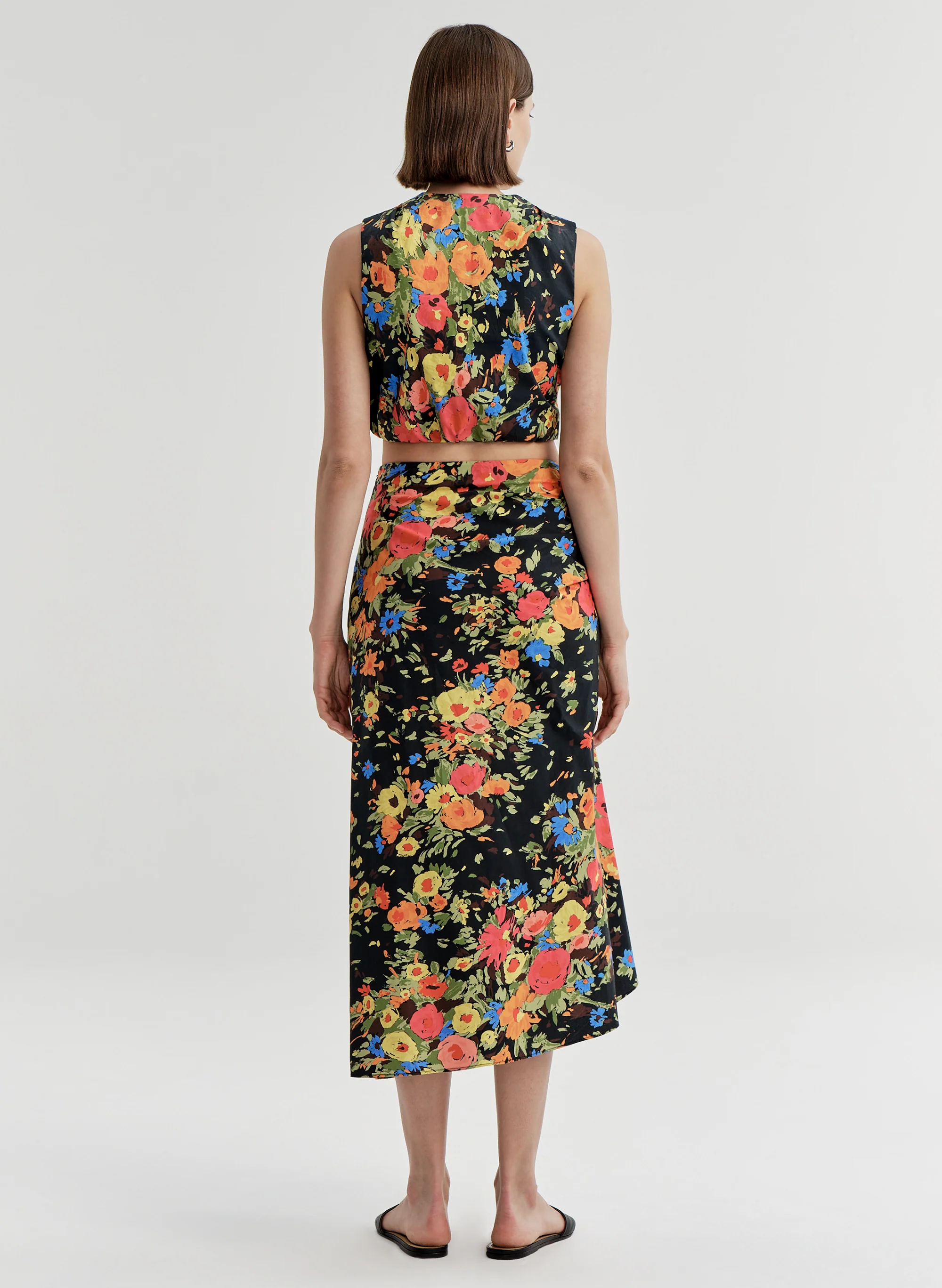 Brooklyn Cropped Floral Top - Image 5