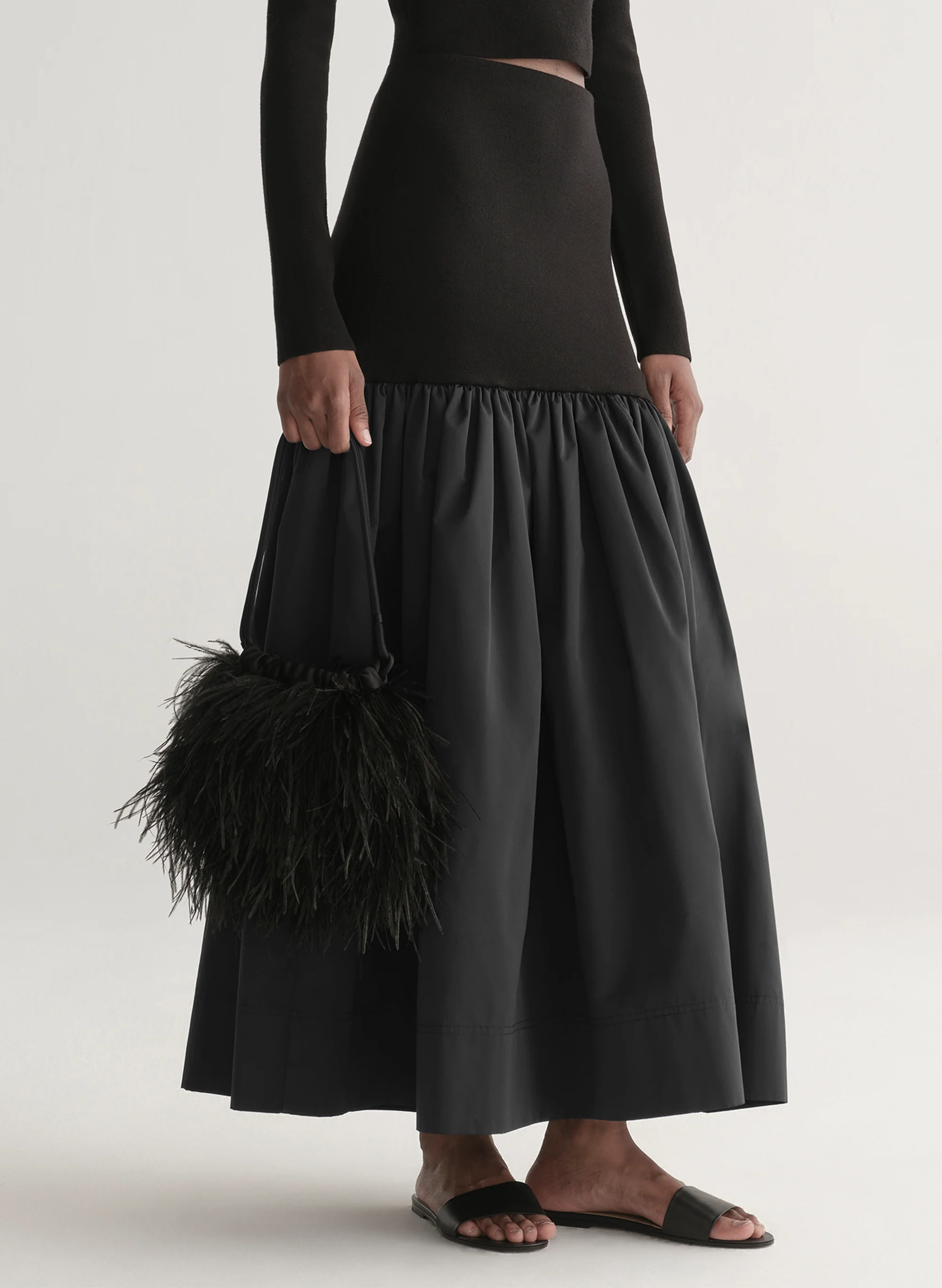 Cami Merino Combo Maxi Skirt - Image 2