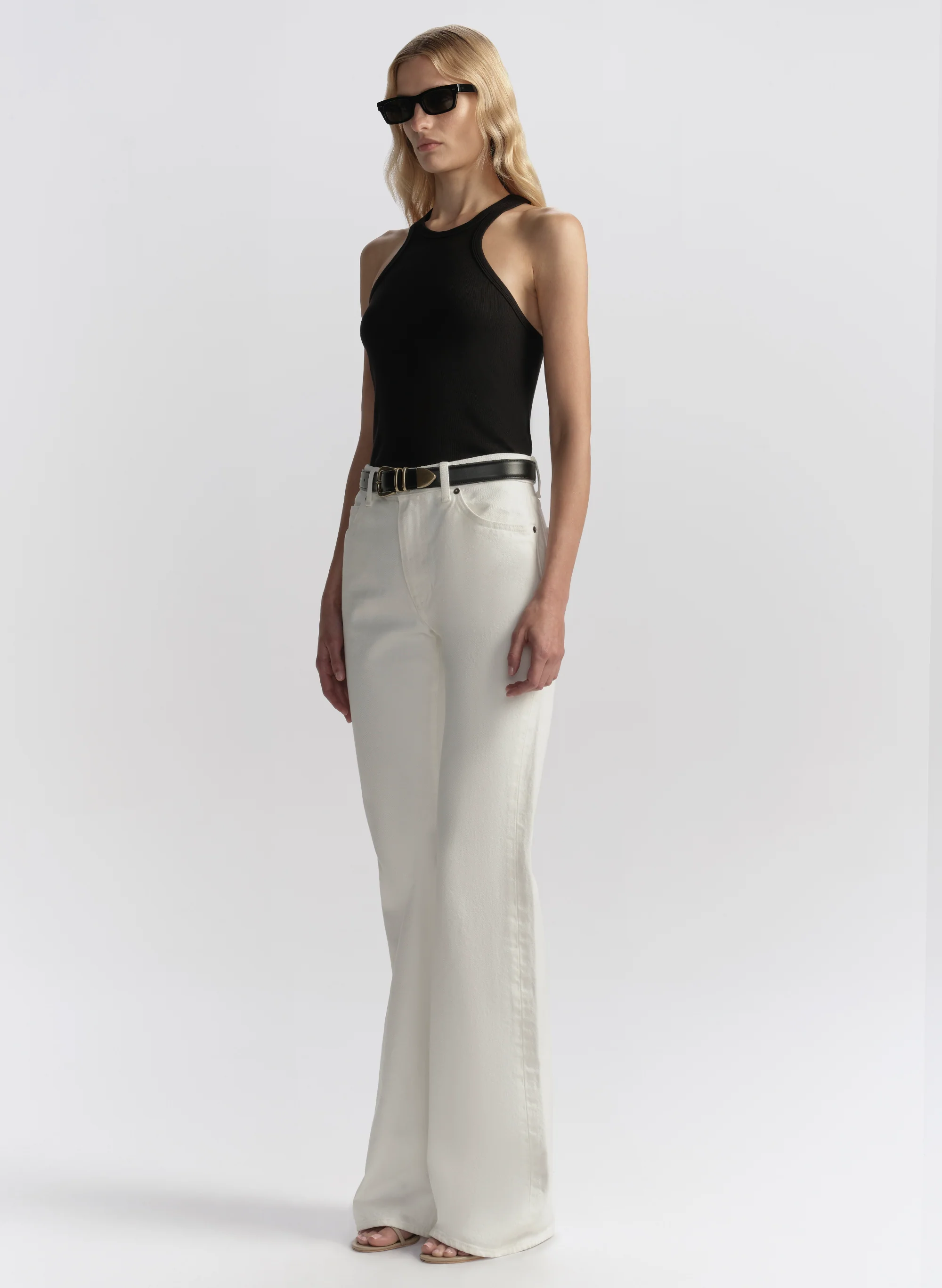 Dean Racerback Rib Knit Tank - Image 5