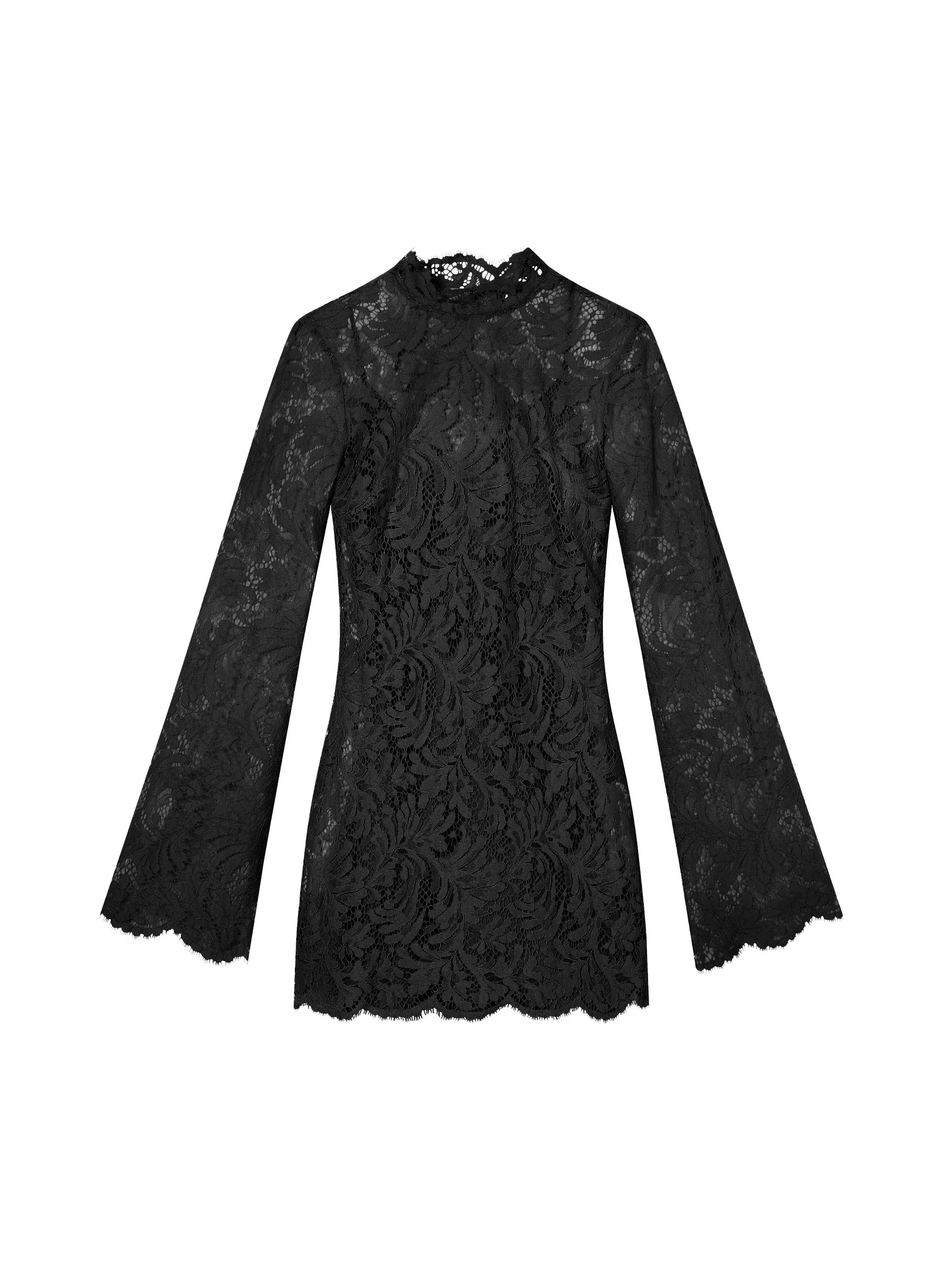 Eden Lace Mini Dress - Image 7
