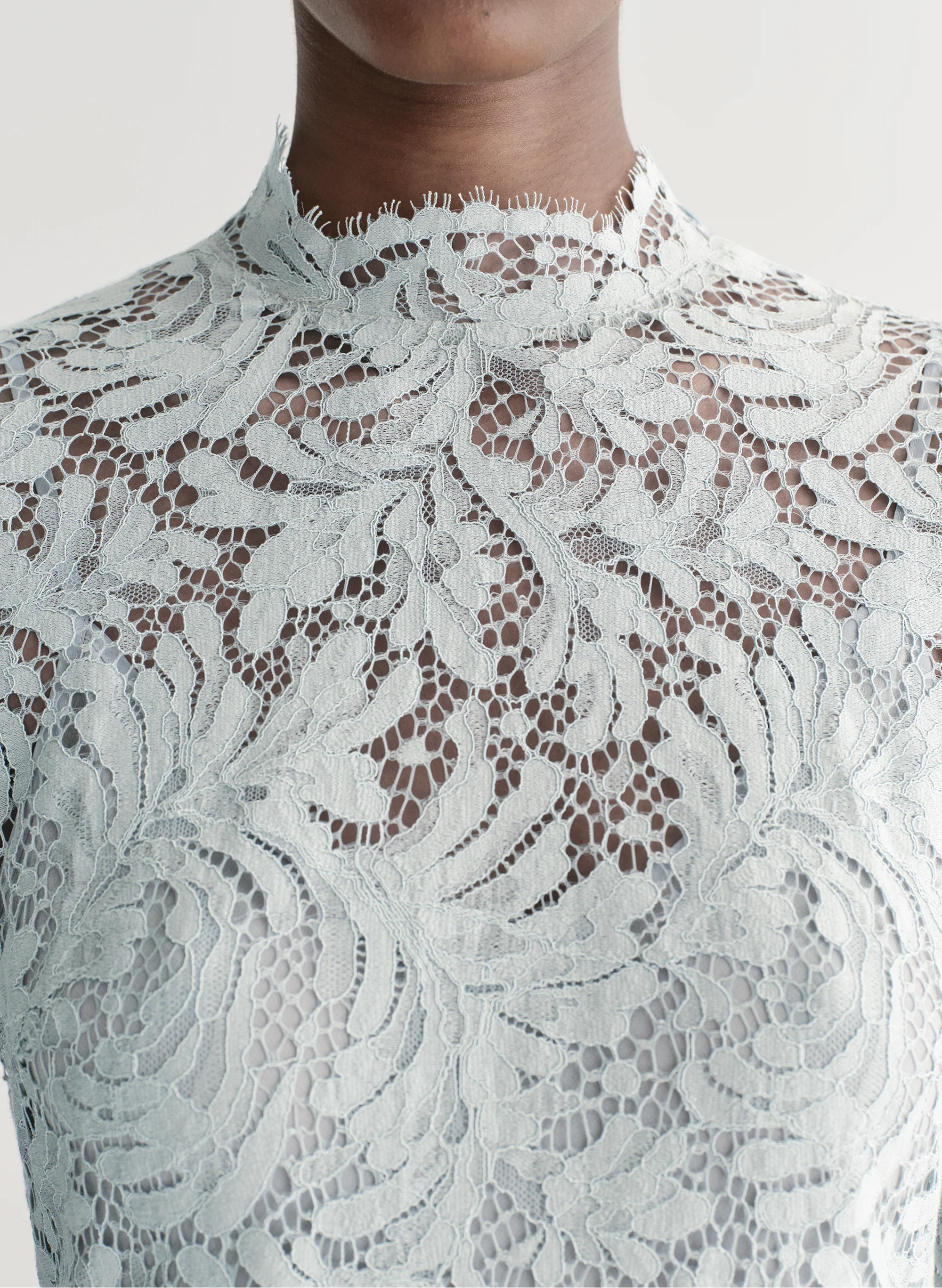 Eden Lace Mini Dress - Image 2