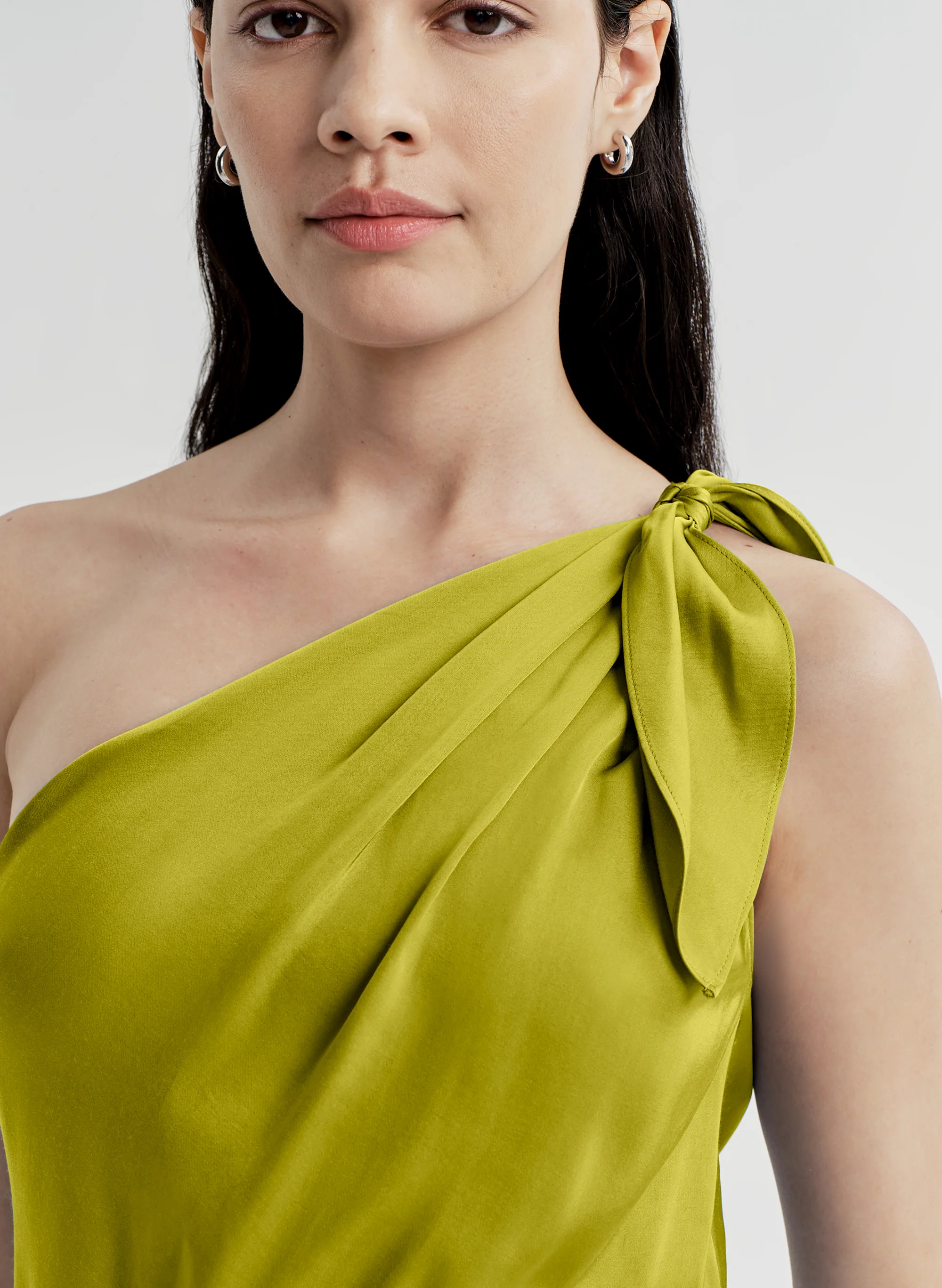 Eliana One Shoulder Midi Dress - Image 2