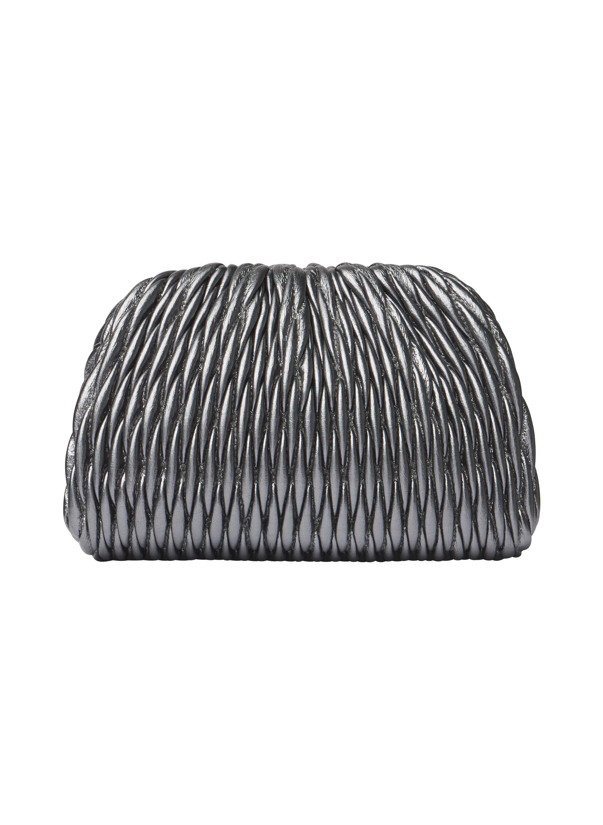 Enzo Metallic Clutch Bag - Image 4