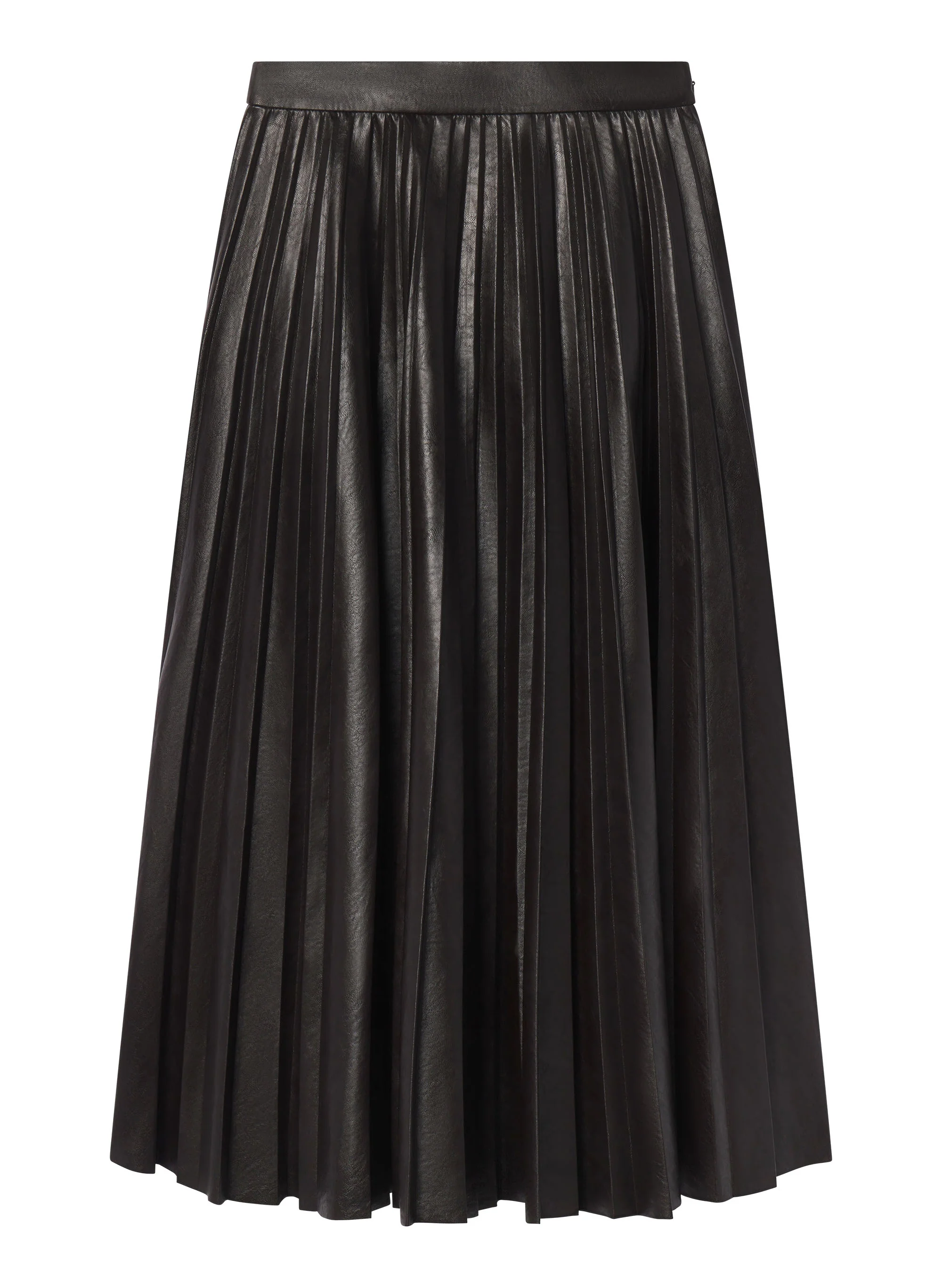 Etta Vegan Leather Midi Skirt - Image 6