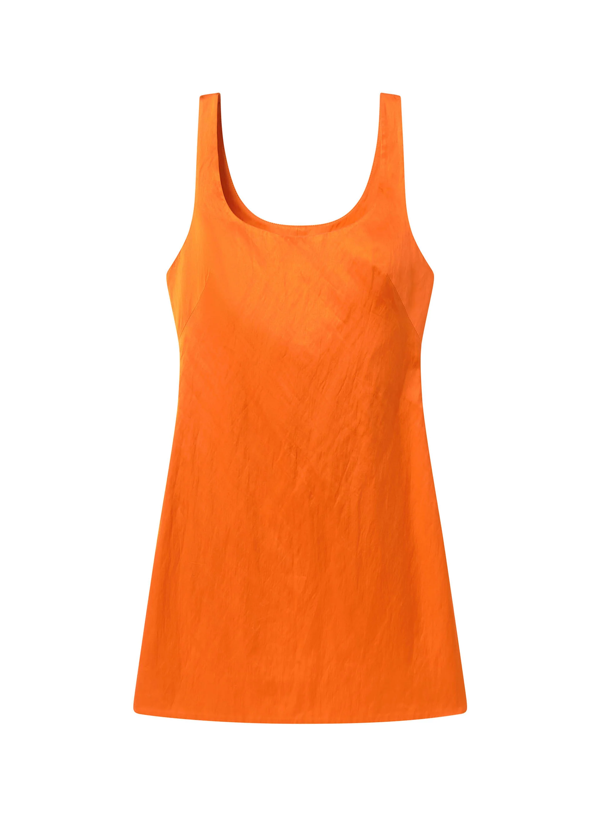 Faye Satin Mini Dress - Image 6