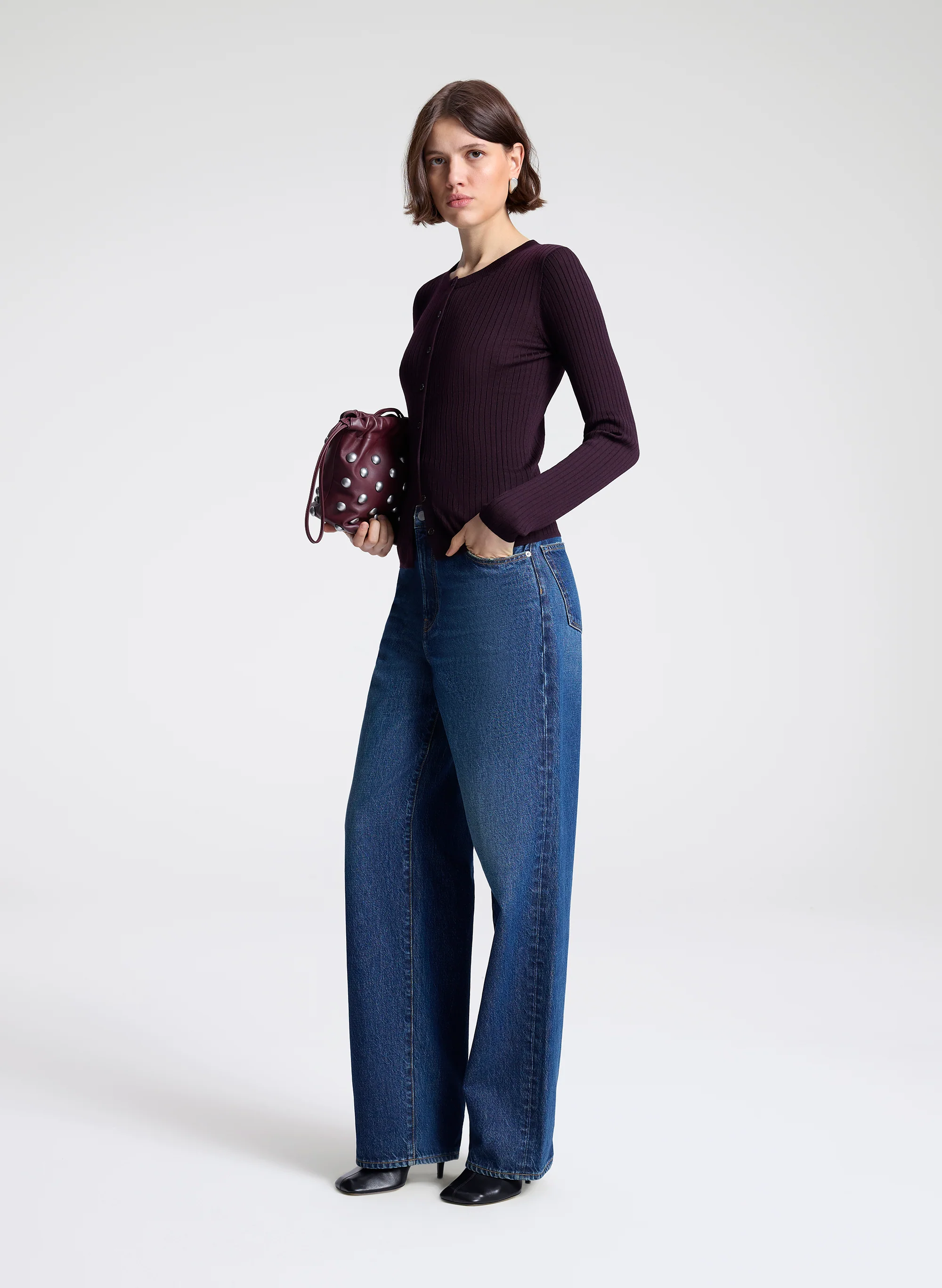 Fisher Fine Merino Knit Cardigan - Image 4