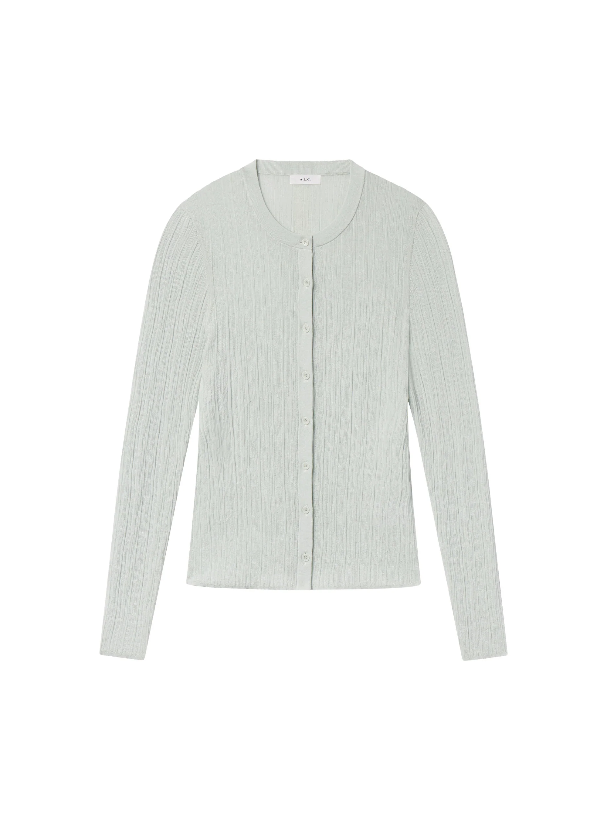 Fisher Fine Cotton Knit Cardigan - Image 6