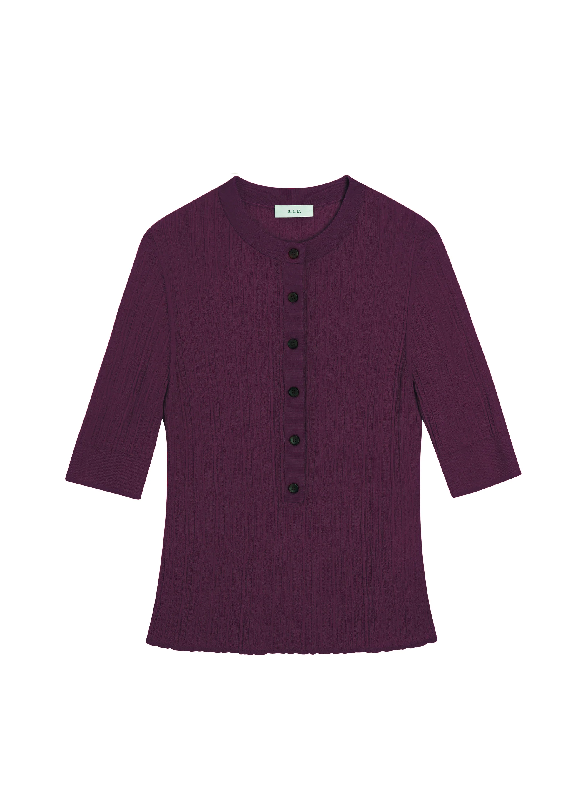 Fisher Fine Cotton Knit Top - Image 5