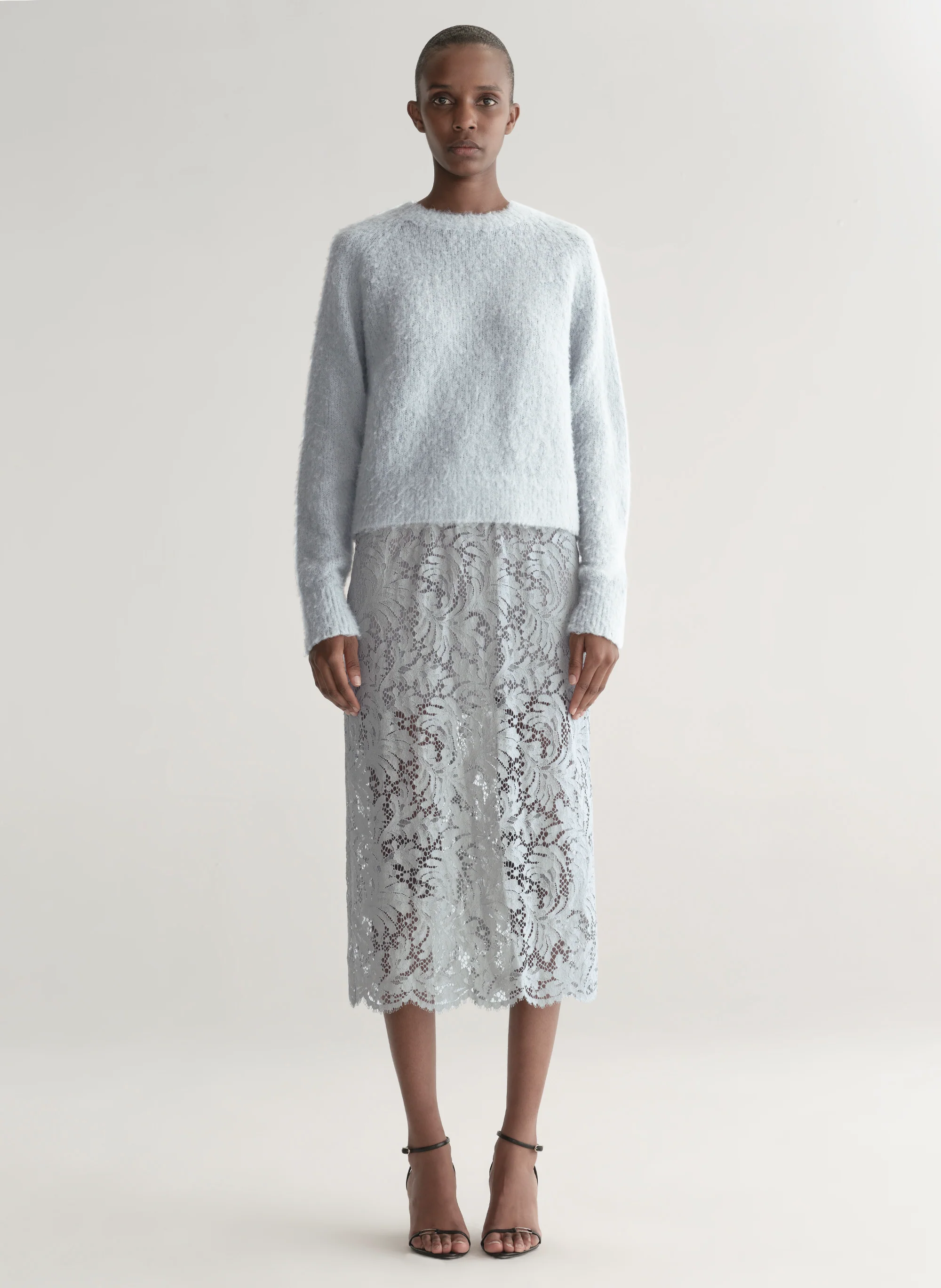 Frankie Brushed Alpaca Sweater - Image 4