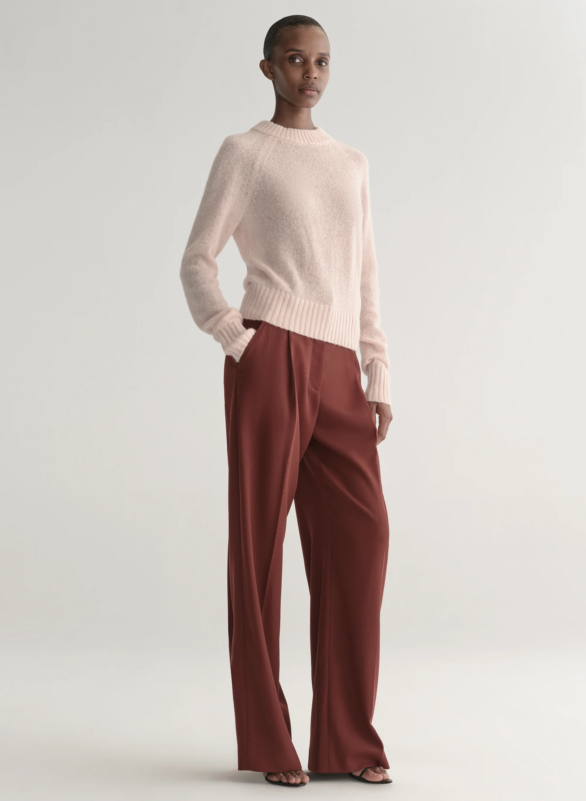 Frankie Brushed Alpaca Sweater - Image 3