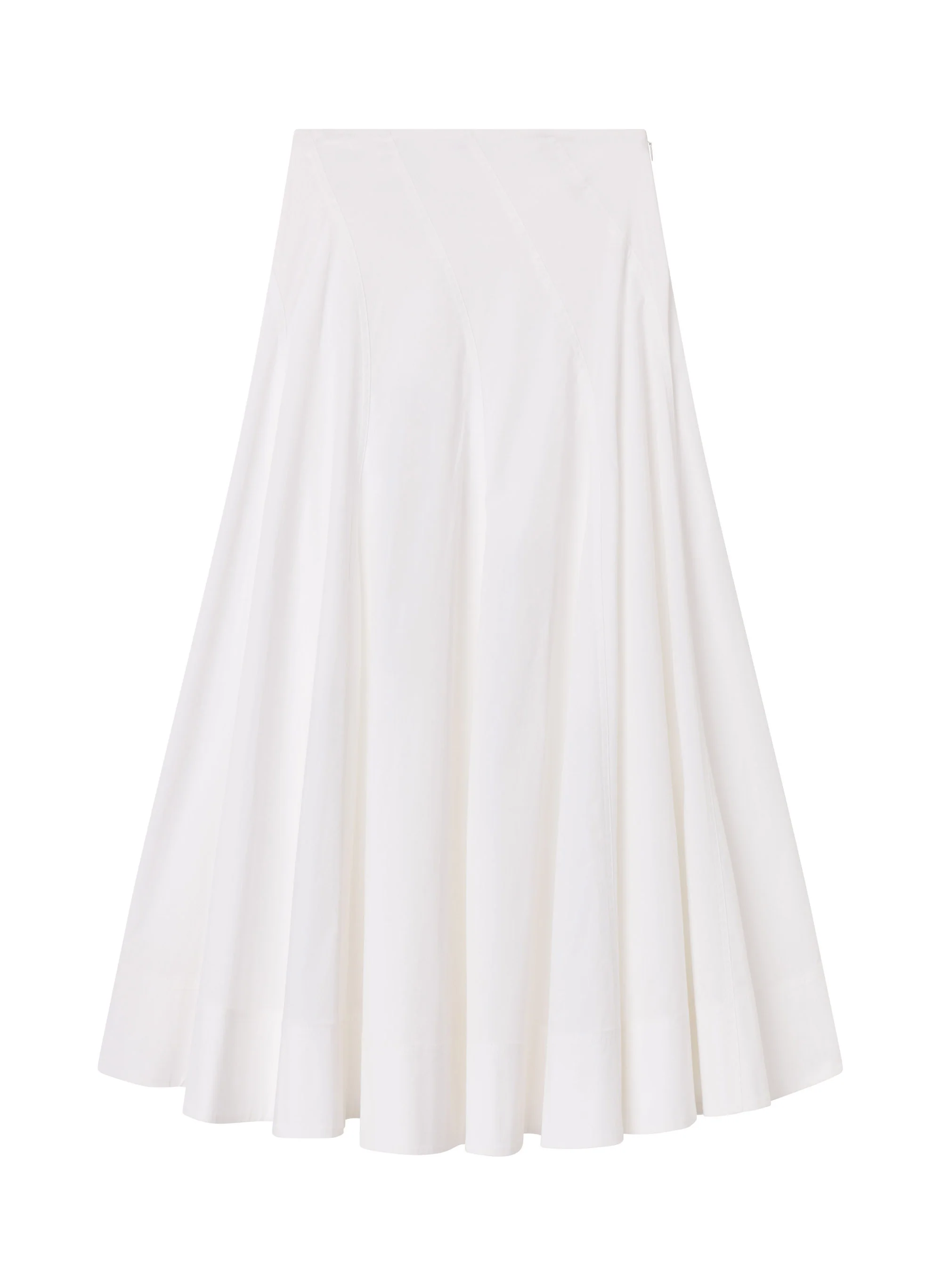 Gemma Stretch Cotton Midi Skirt - Image 6