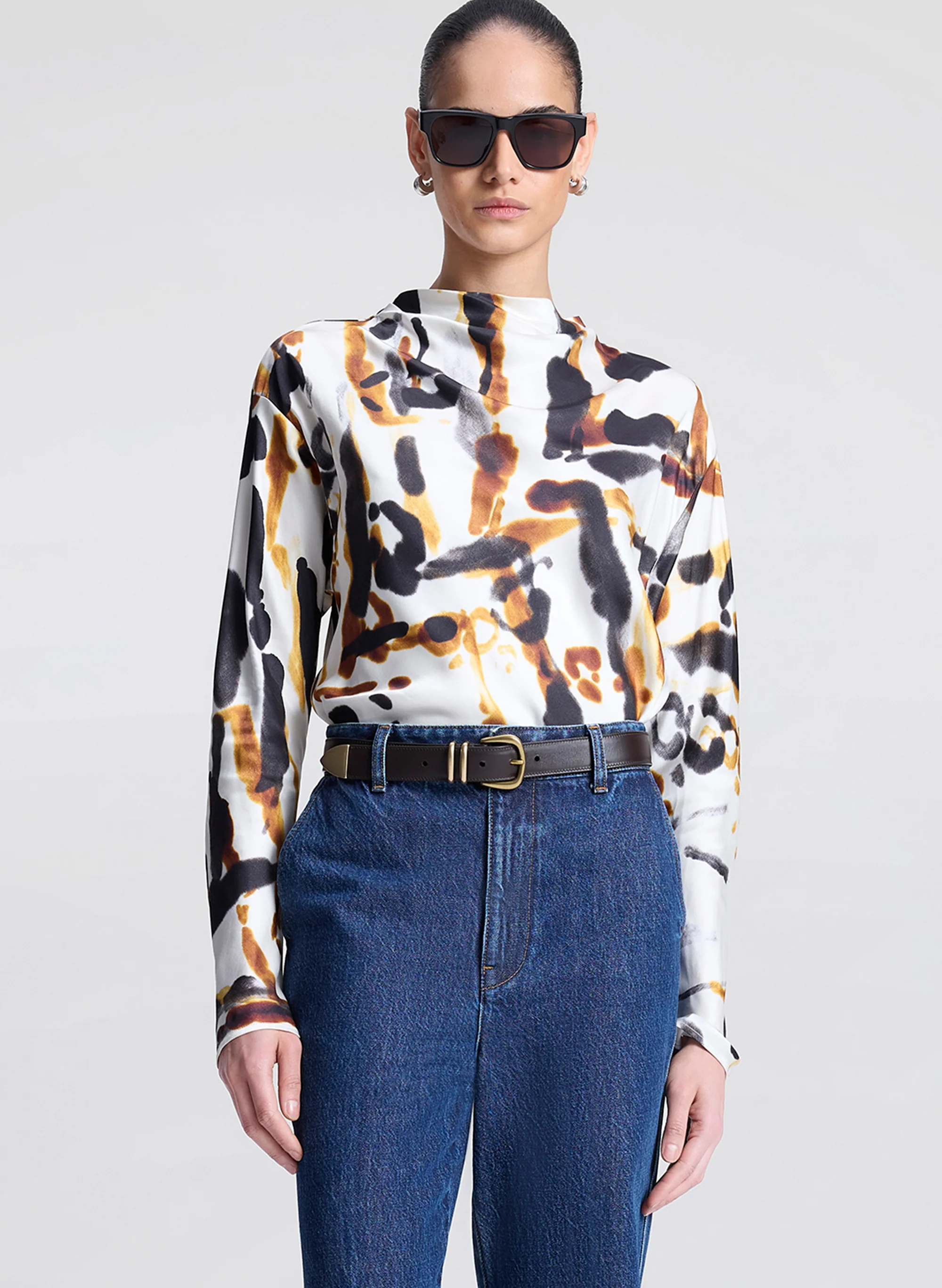 Georgia Satin Top