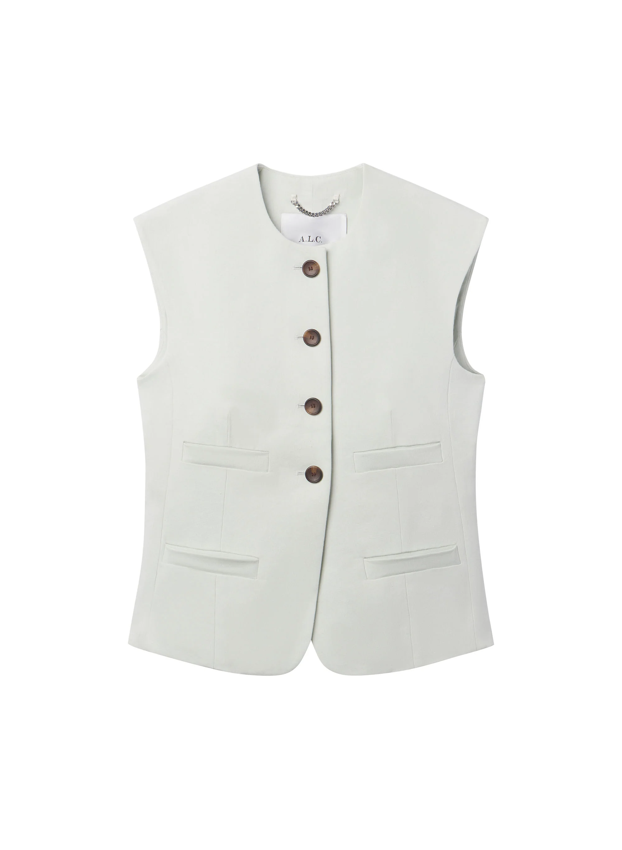 Georgie Linen Vest - Image 6