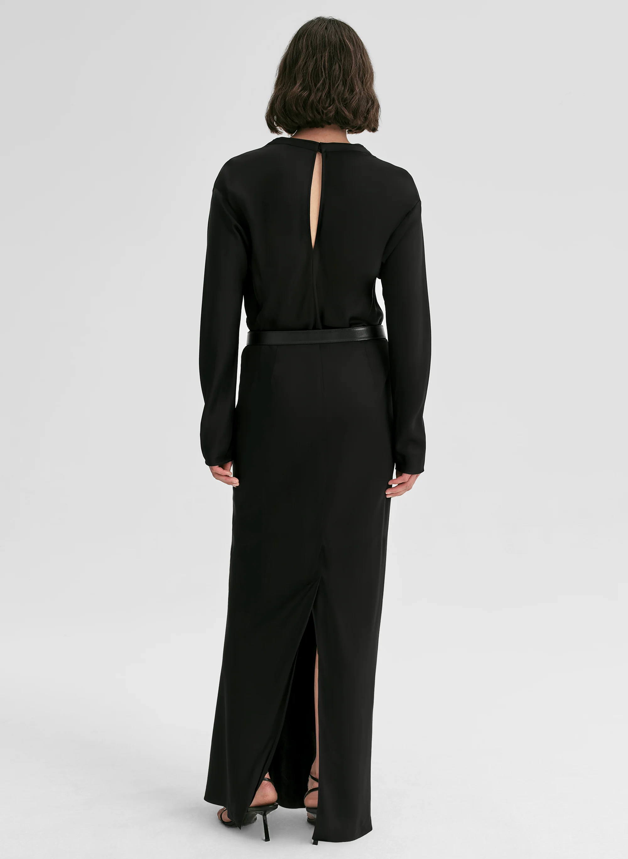 Greta Satin Maxi Skirt - Image 5
