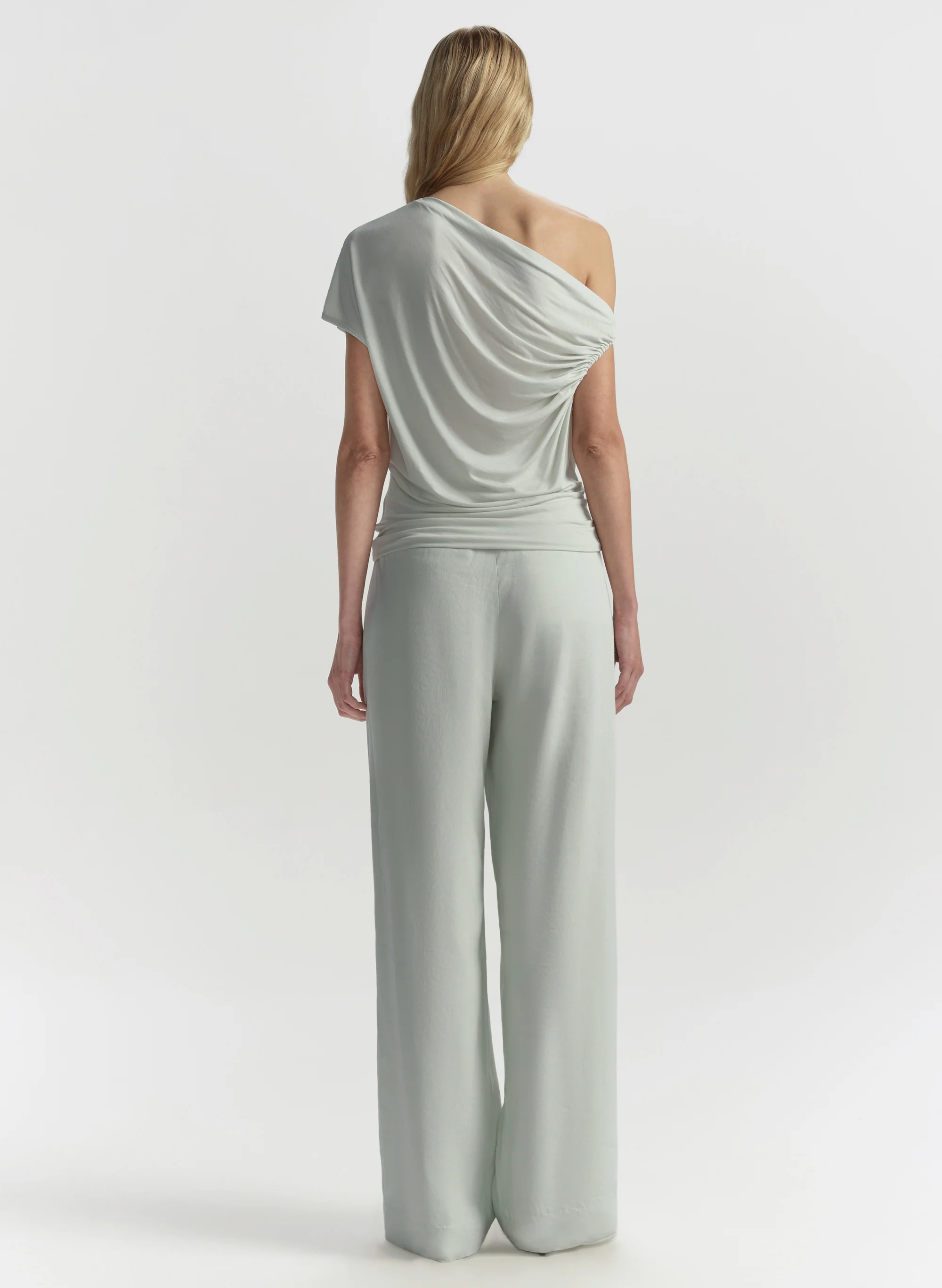 Halle One Shoulder Tee - Image 5