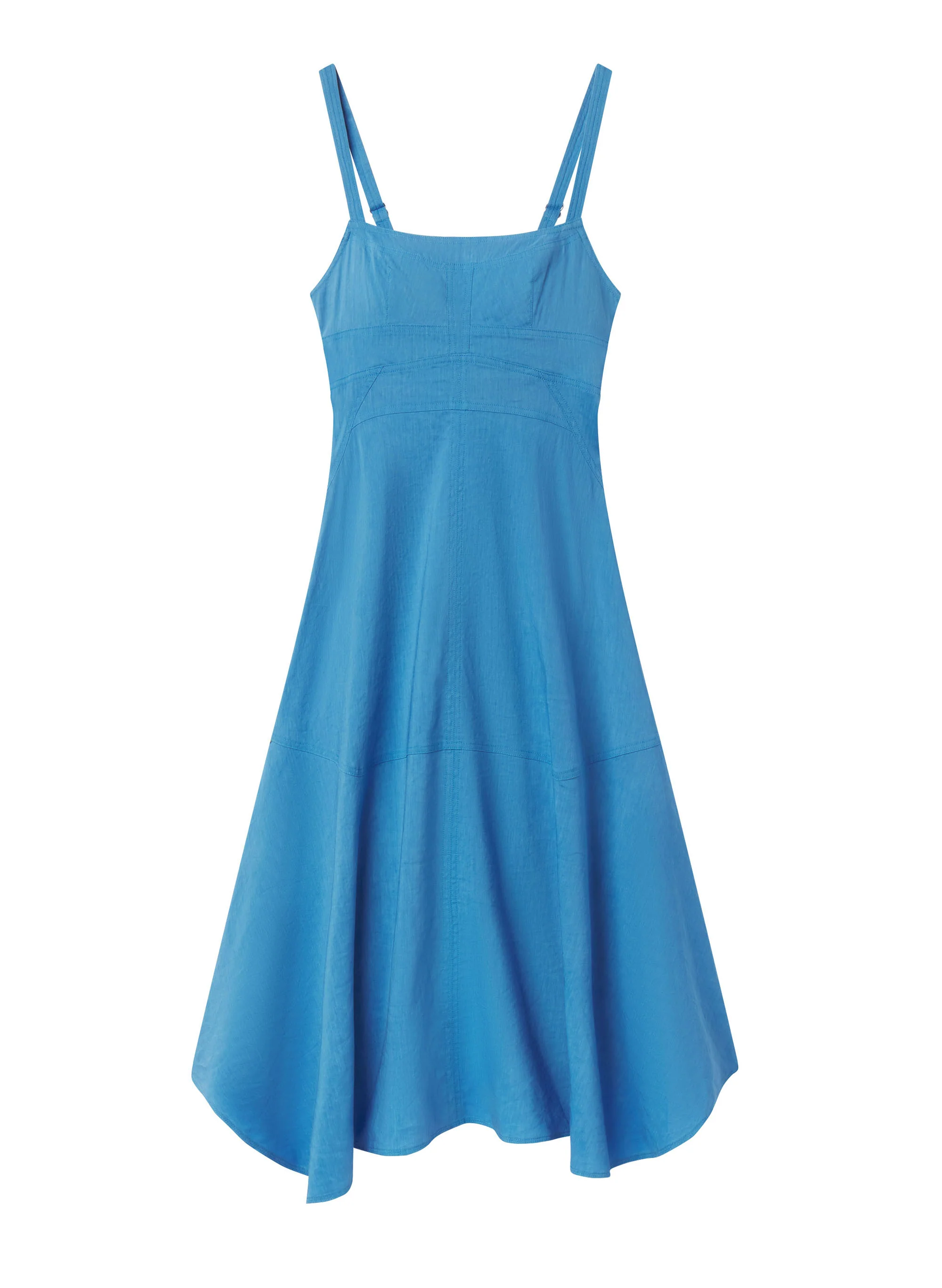 Harlow Linen Midi Dress - Image 6