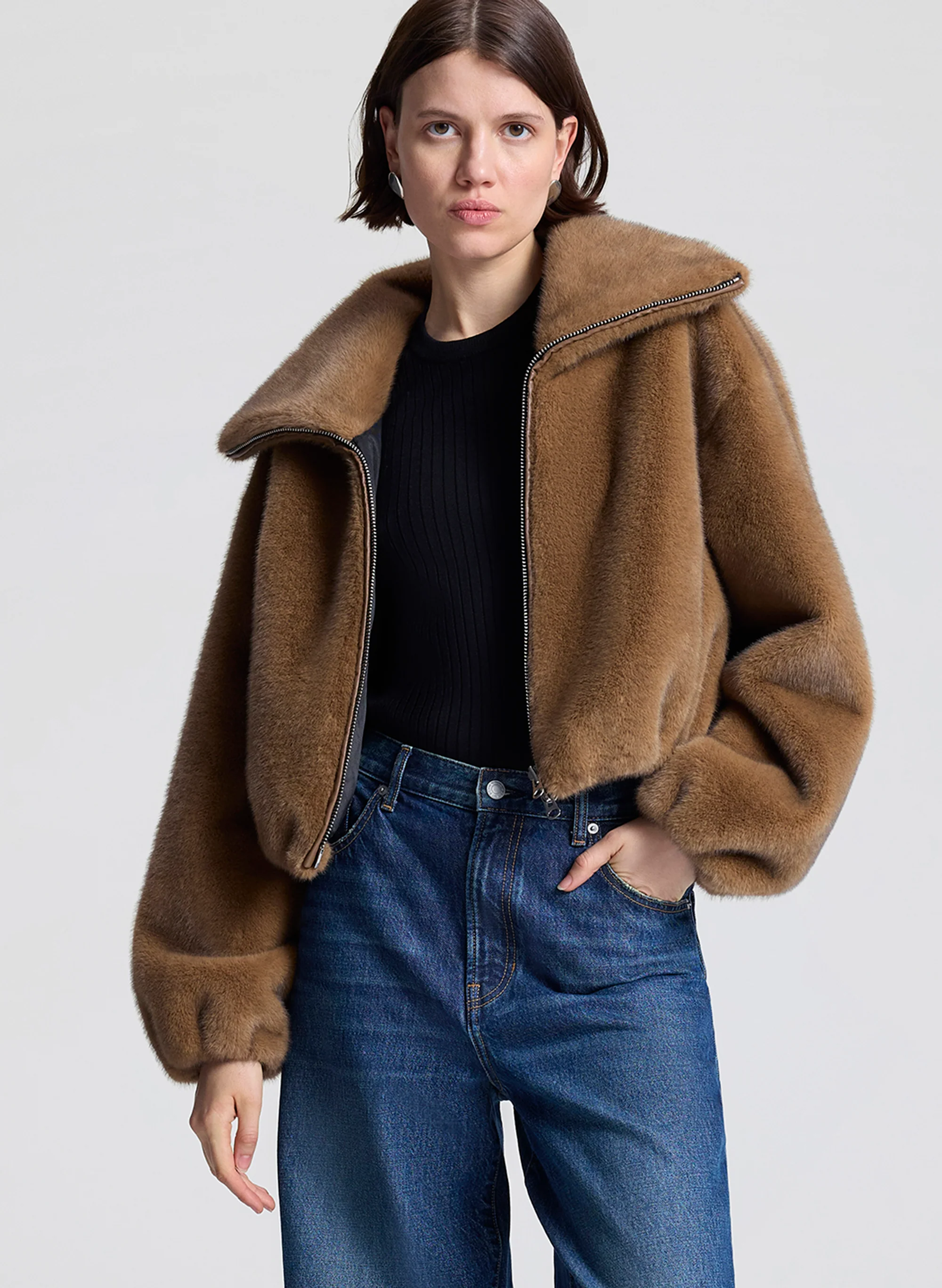 Hazel Faux Fur Jacket