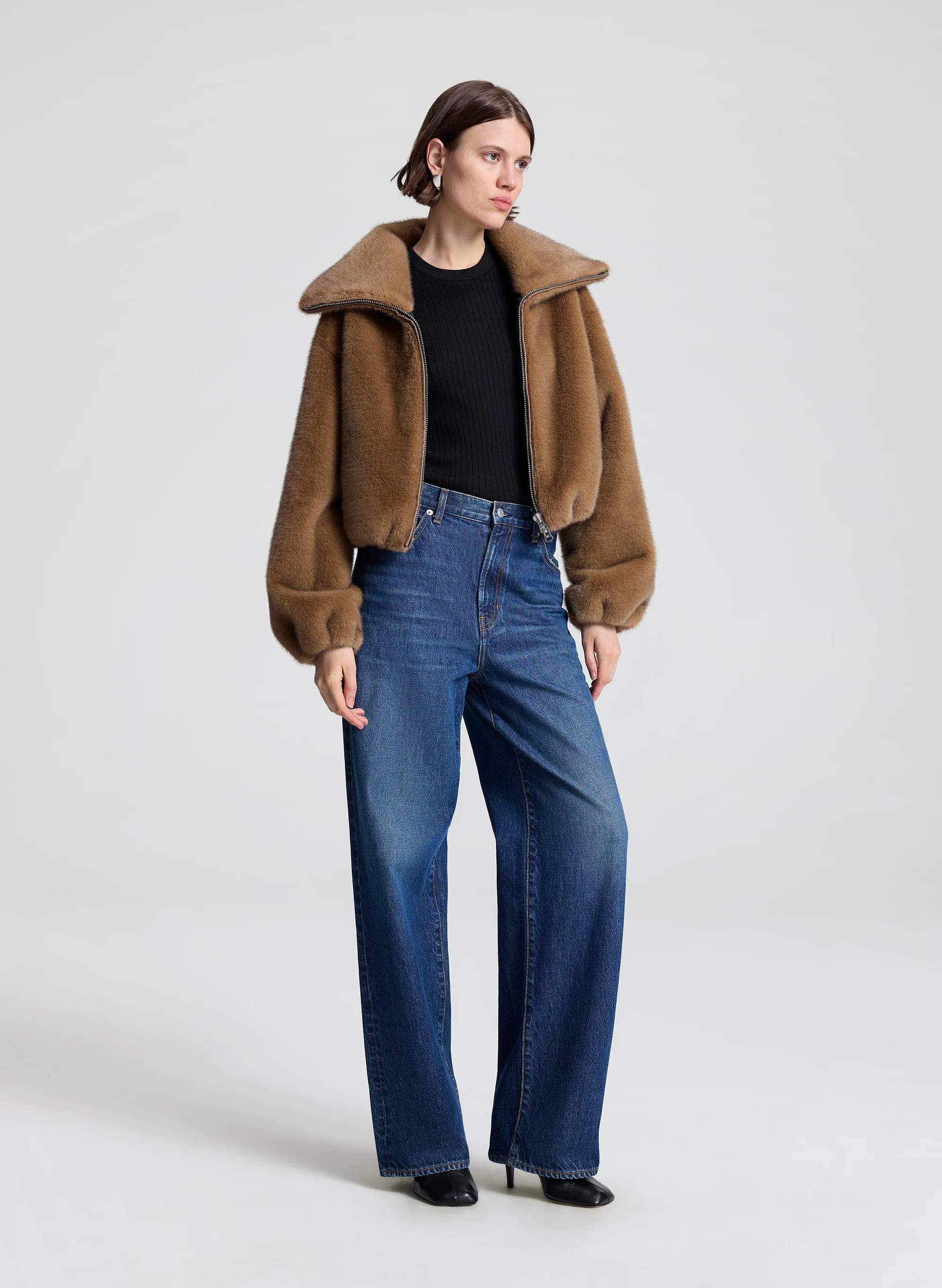 Hazel Faux Fur Jacket - Image 4