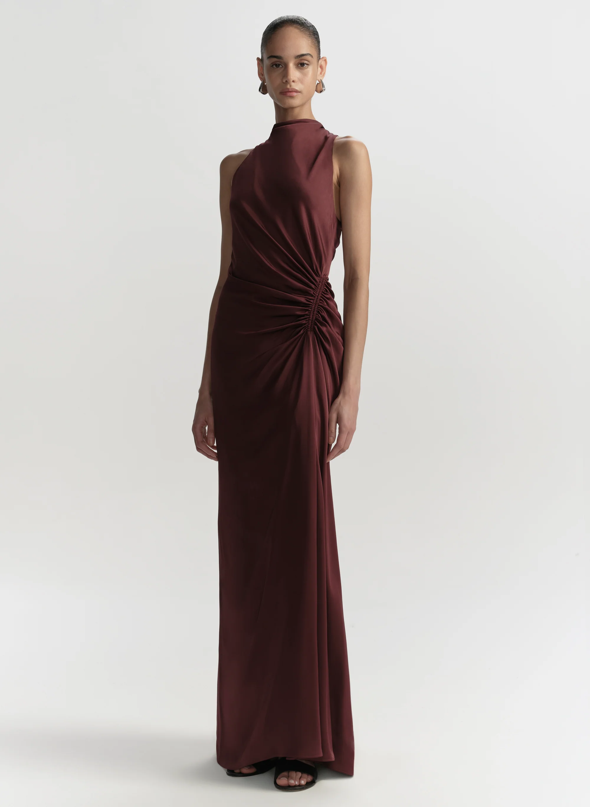Inez Satin Gown - Image 4