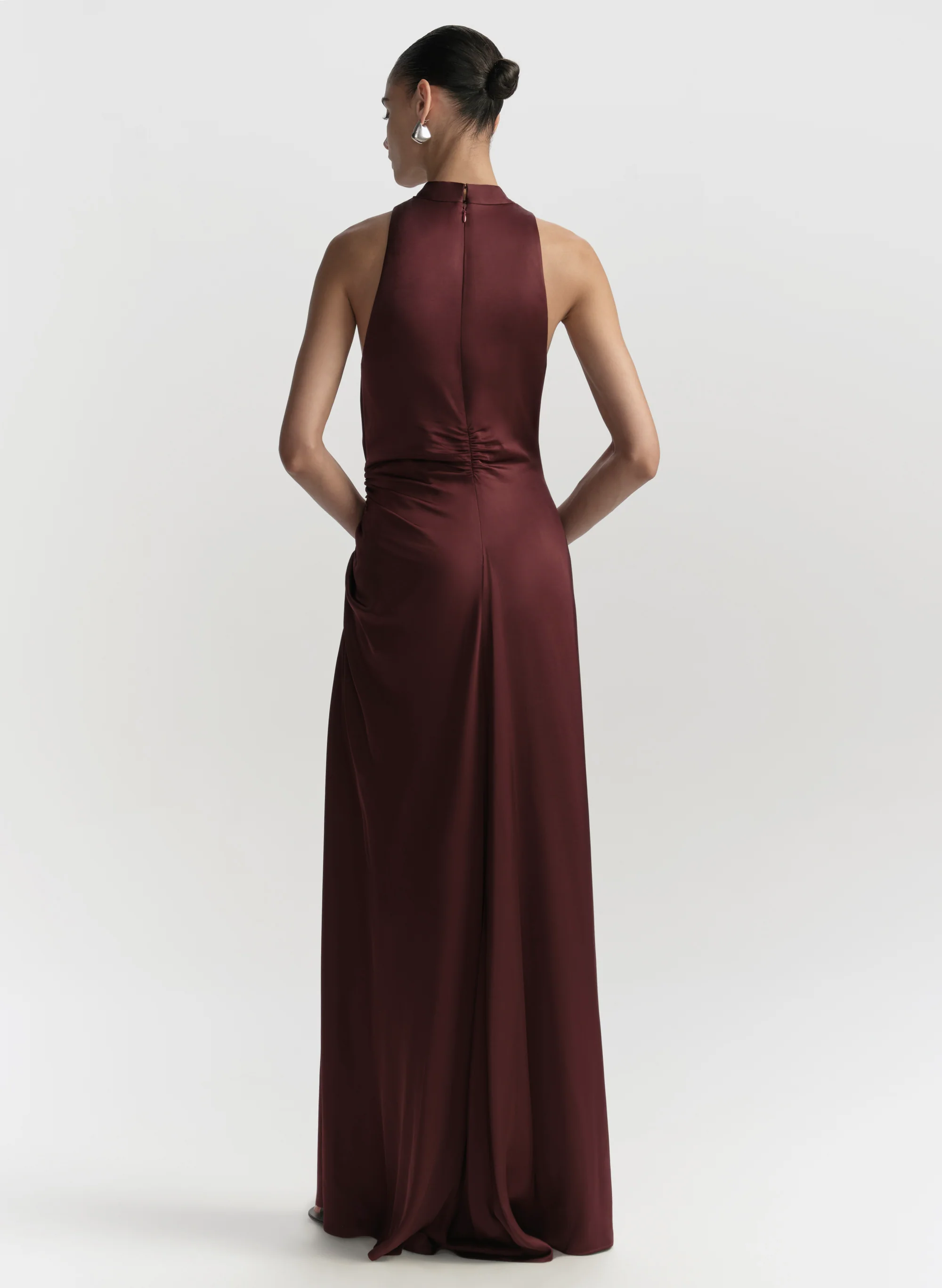 Inez Satin Gown - Image 5