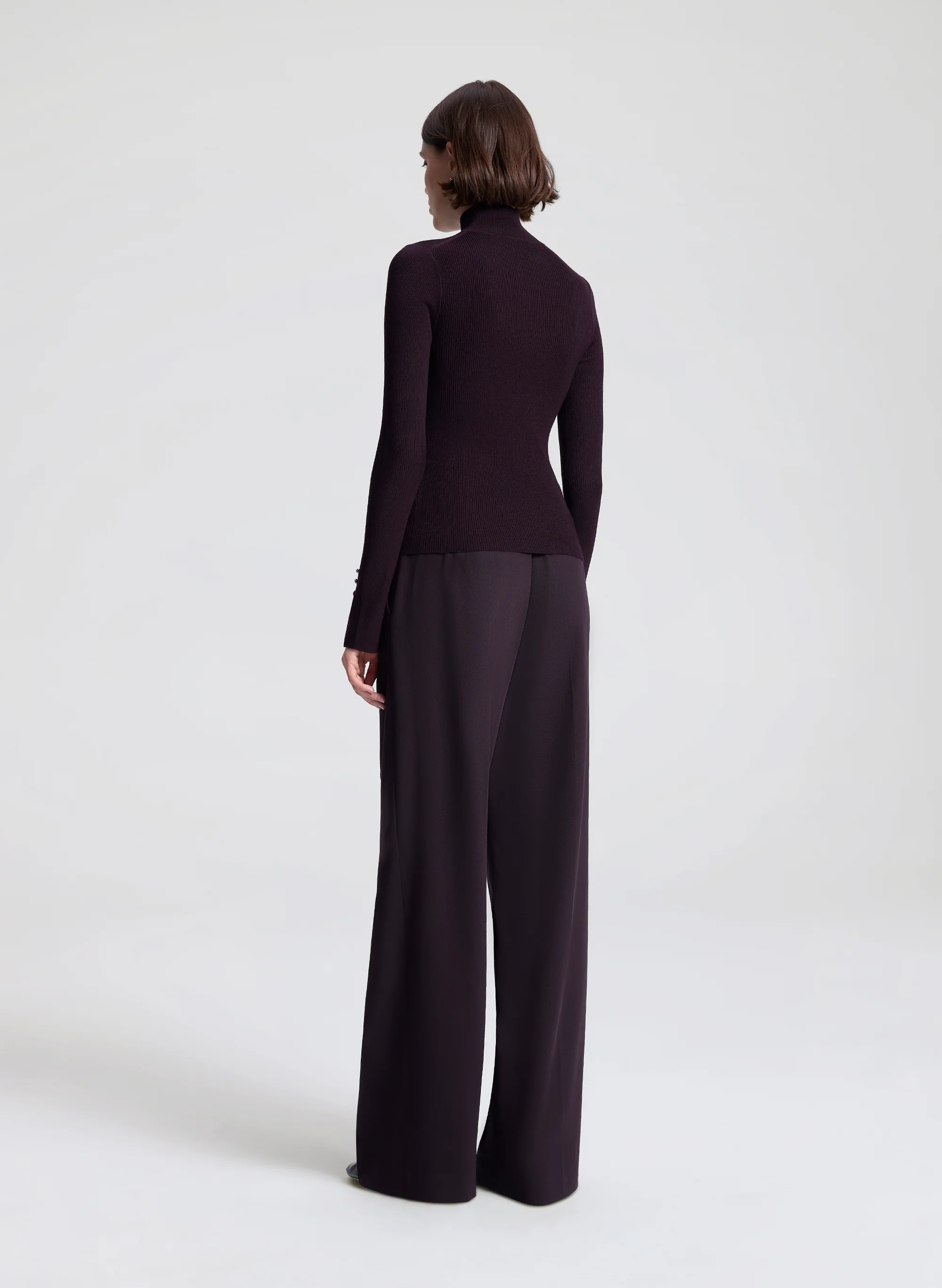 Jett Knit Merino Turtleneck Top - Image 5