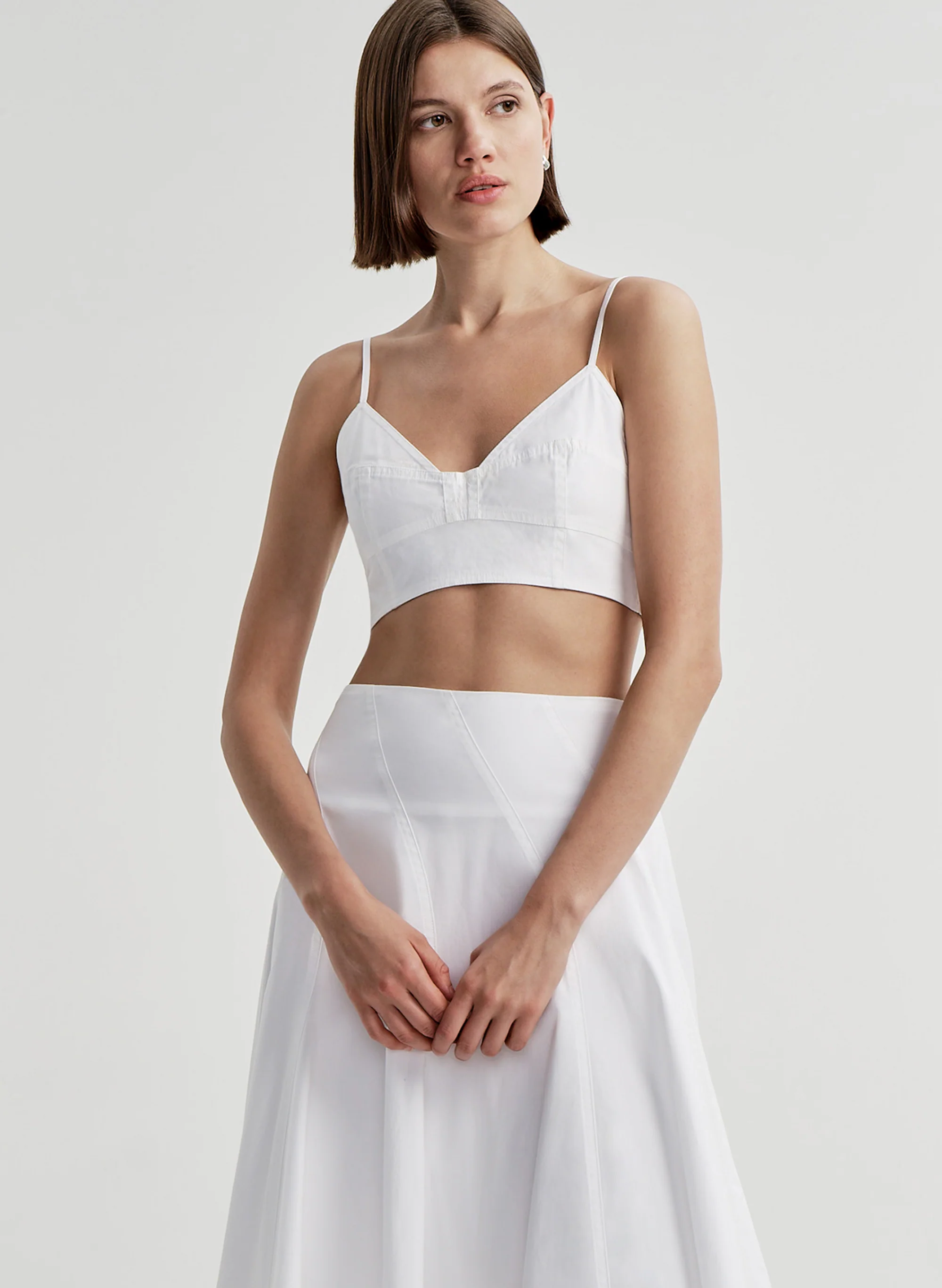 Joan Stretch Cotton Bra Top