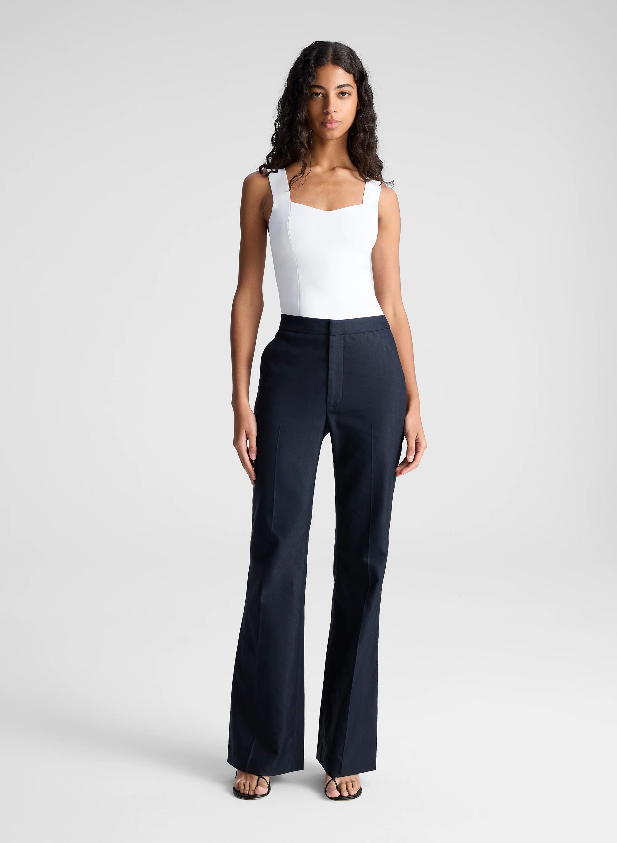 Jordana Compact Knit Top - Image 3