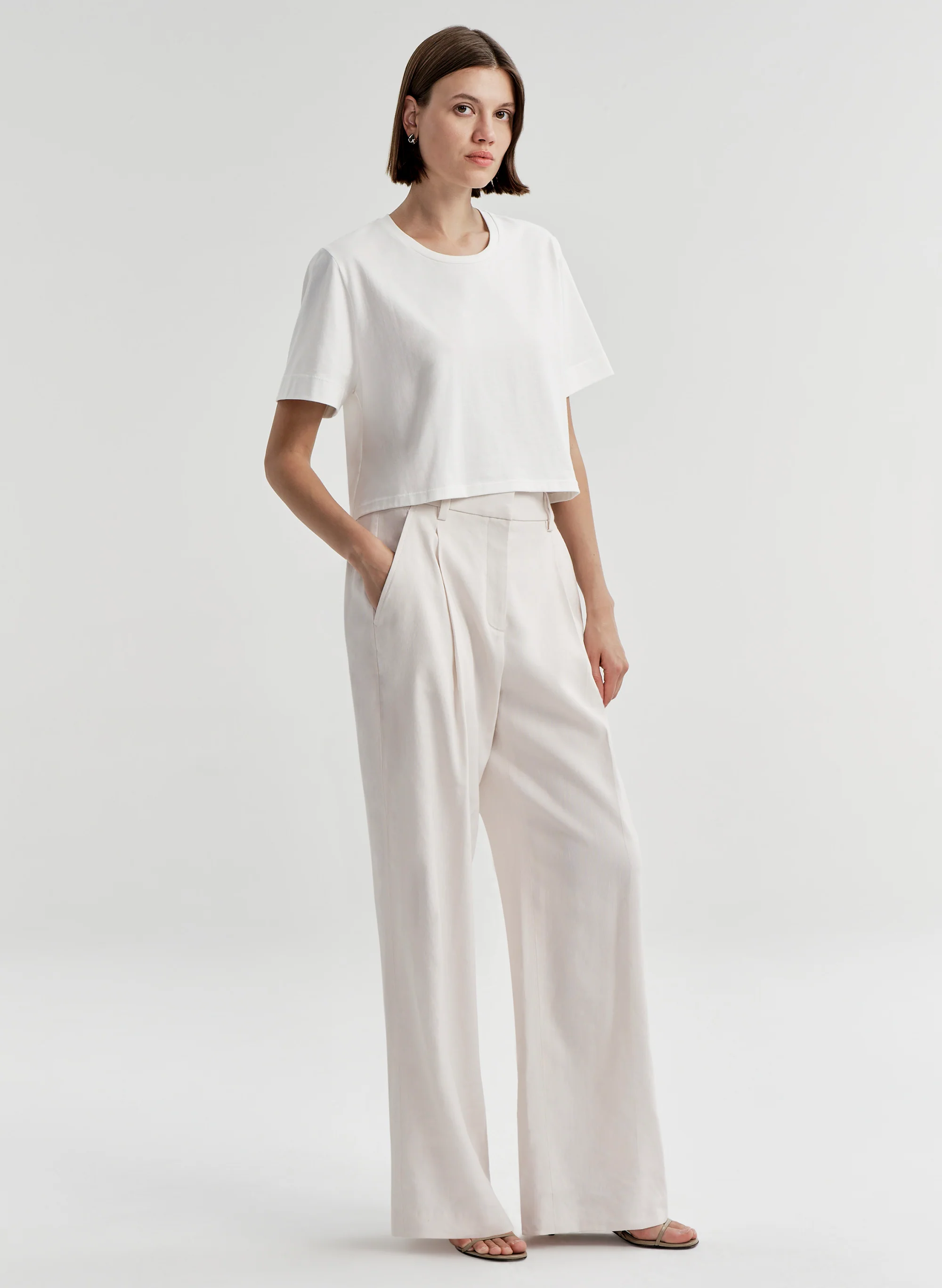 Kali Relaxed Crop Tee - Image 3