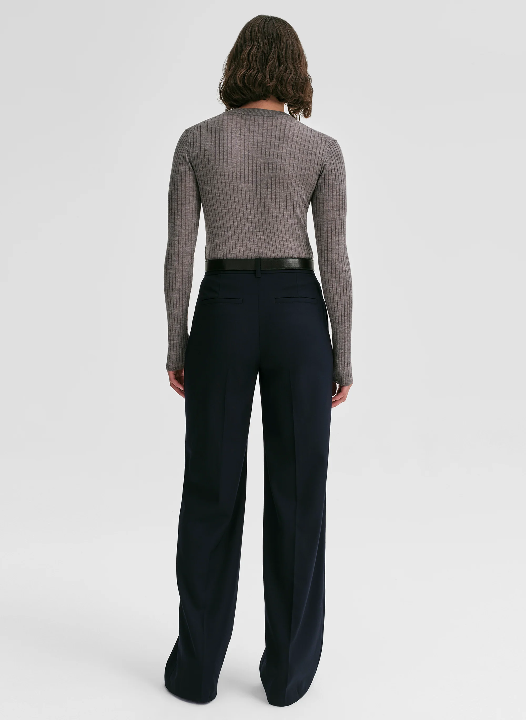 Kyle Ribbed Merino Top - Image 5