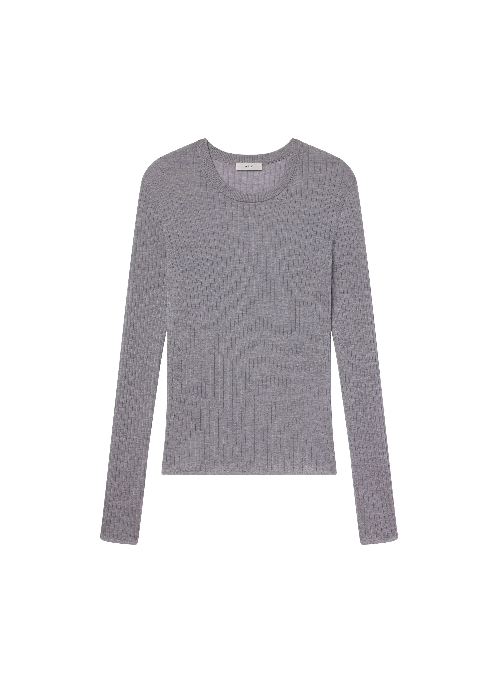 Kyle Ribbed Merino Top - Image 6