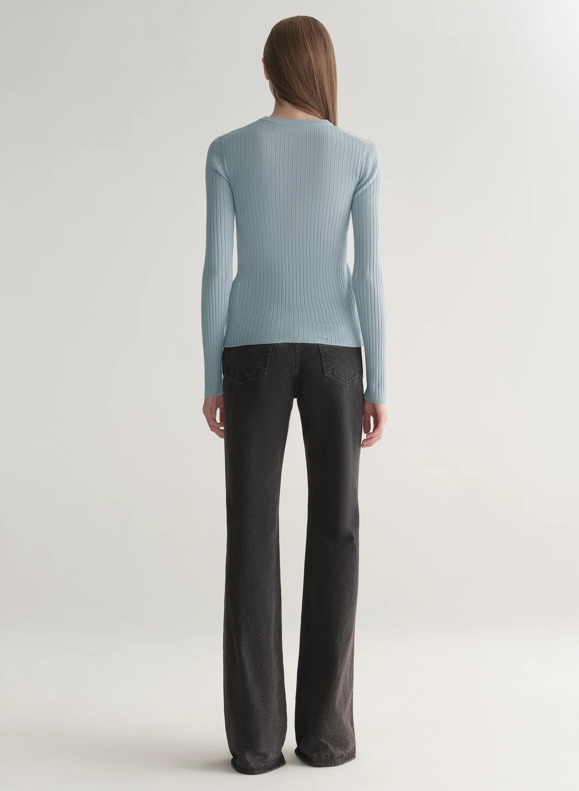 Kyle Ribbed Merino Top - Image 5