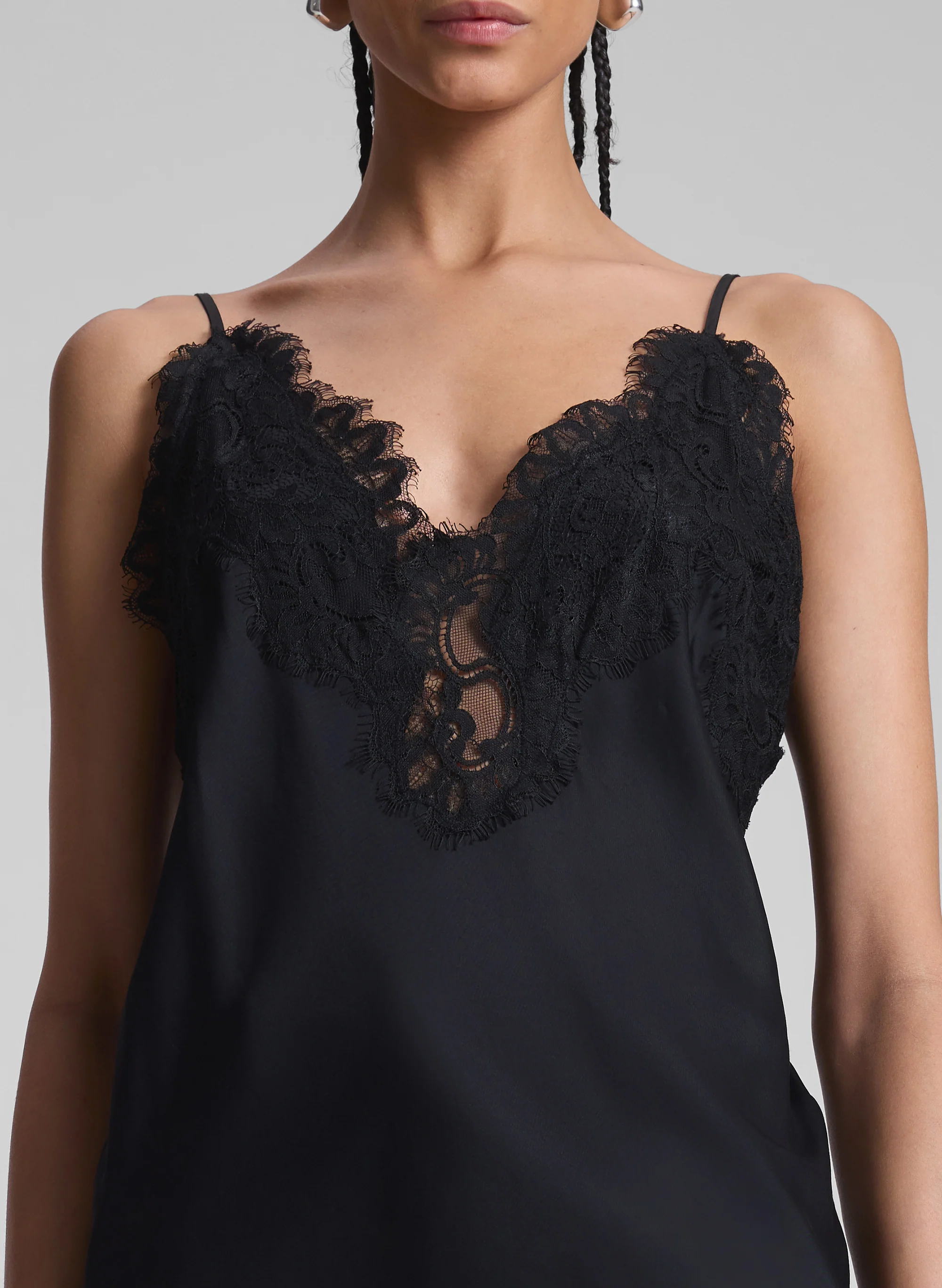 Lennon Satin and Lace Camisole Top - Image 2