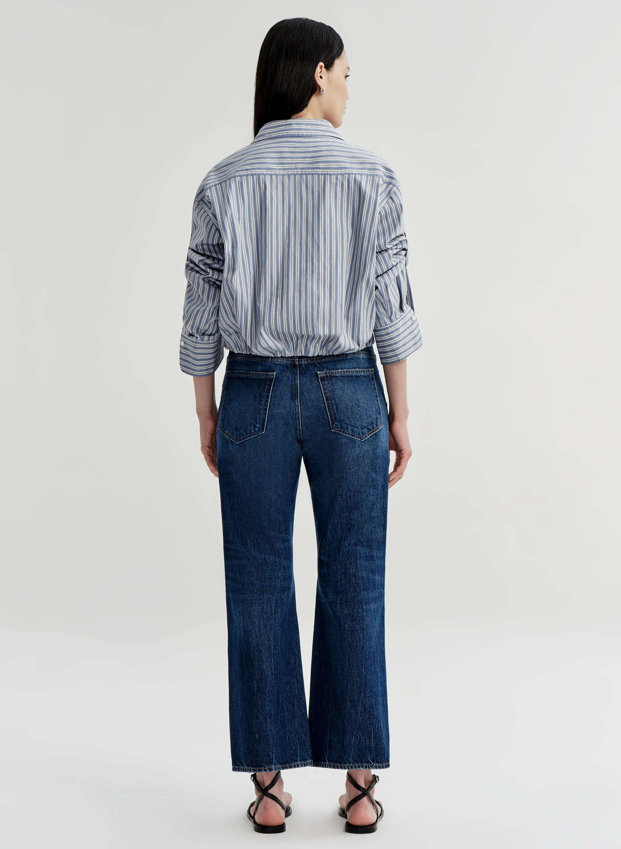 Leo Cropped Cotton Shirt - Image 7