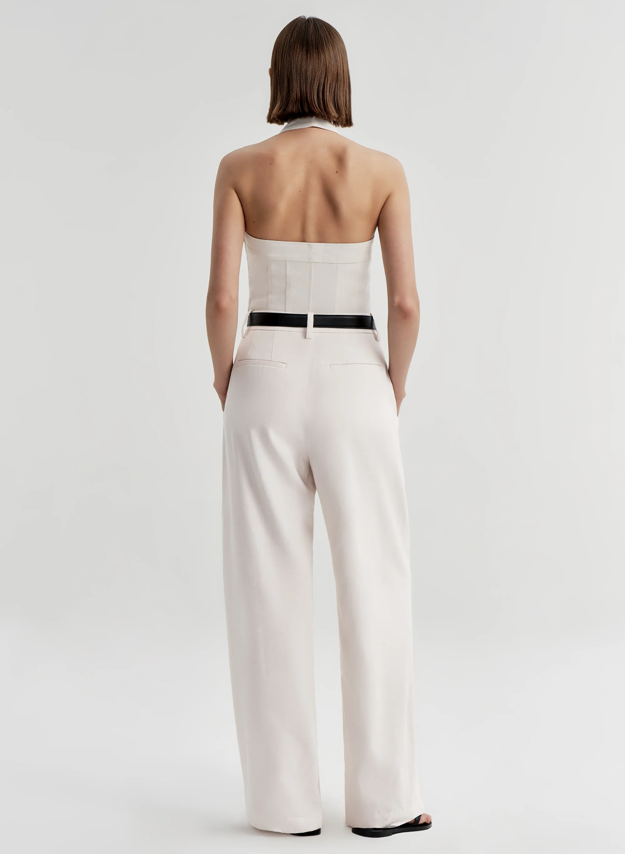 Lori Linen Halter Top - Image 5