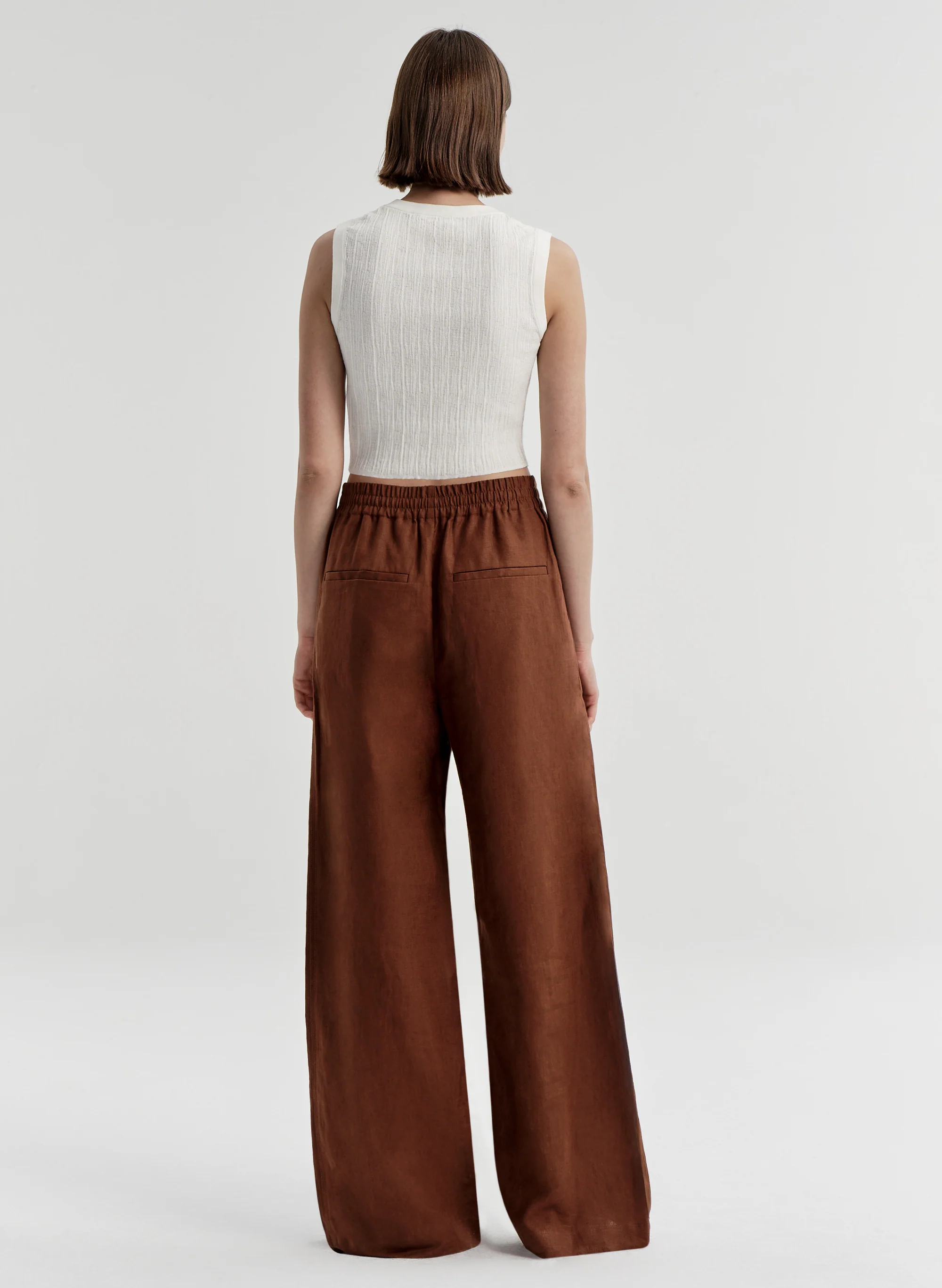 Lottie Fine Cotton Cropped Top - Image 5