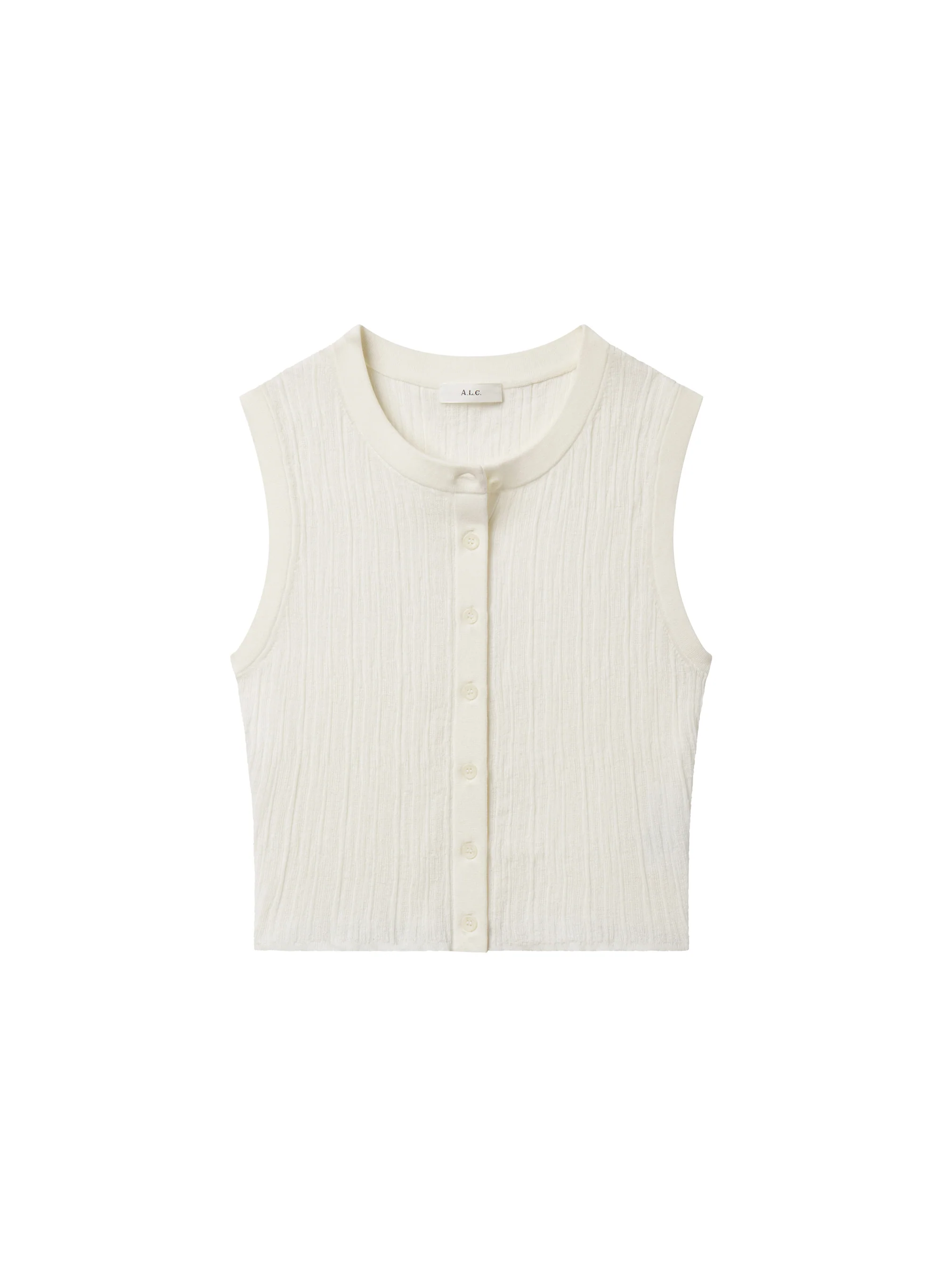 Lottie Fine Cotton Cropped Top - Image 6