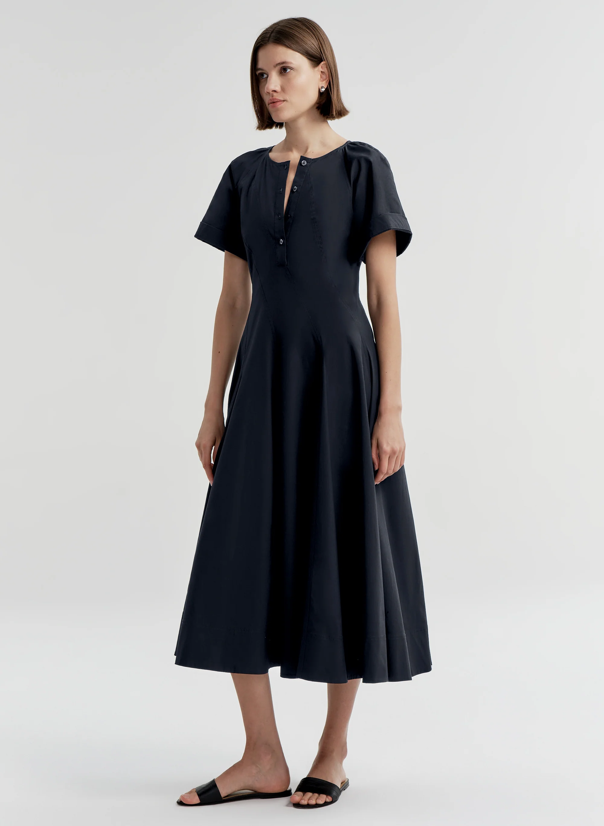 Lucille Cotton Midi Dress - Image 4