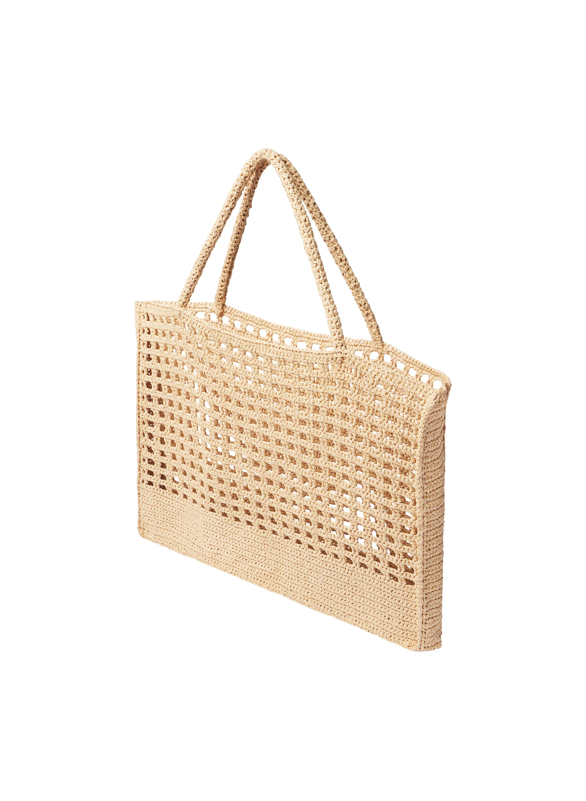 Lucy Raffia Tote - Image 3
