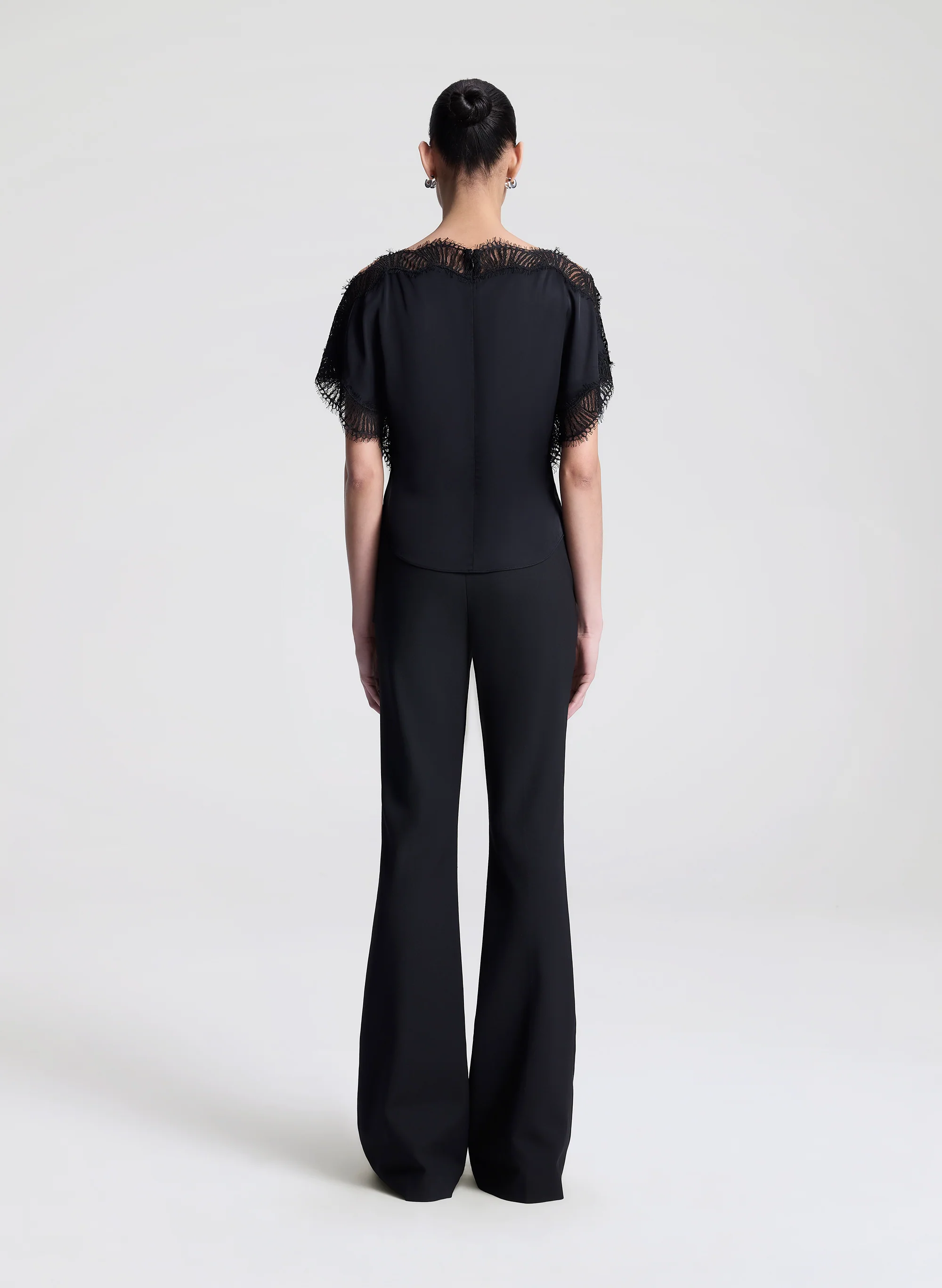 Luna Satin and Lace Top - Image 5