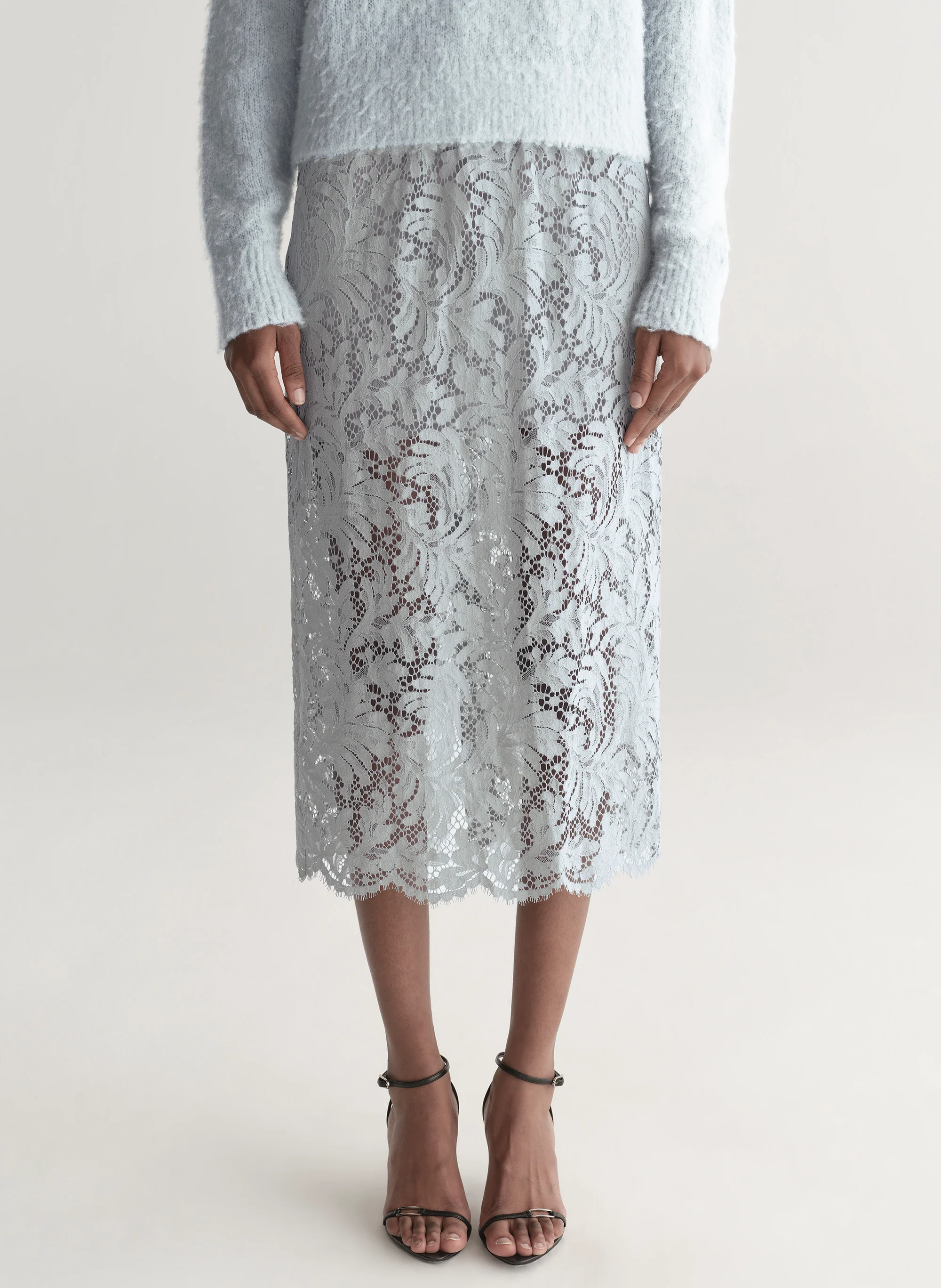 Lydia Lace Midi Skirt - Image 2