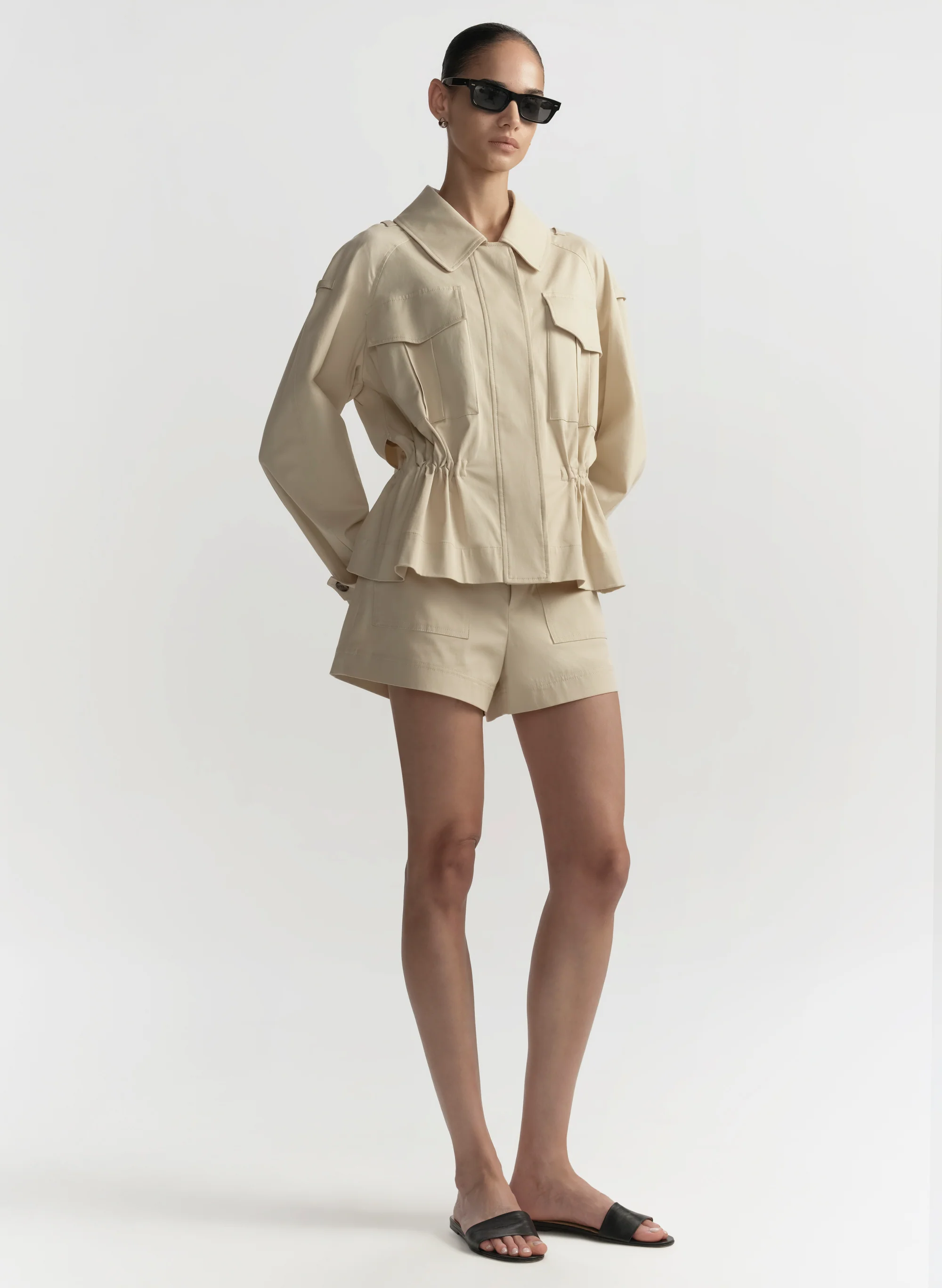 Maeve Cotton Utility Jacket - Image 3