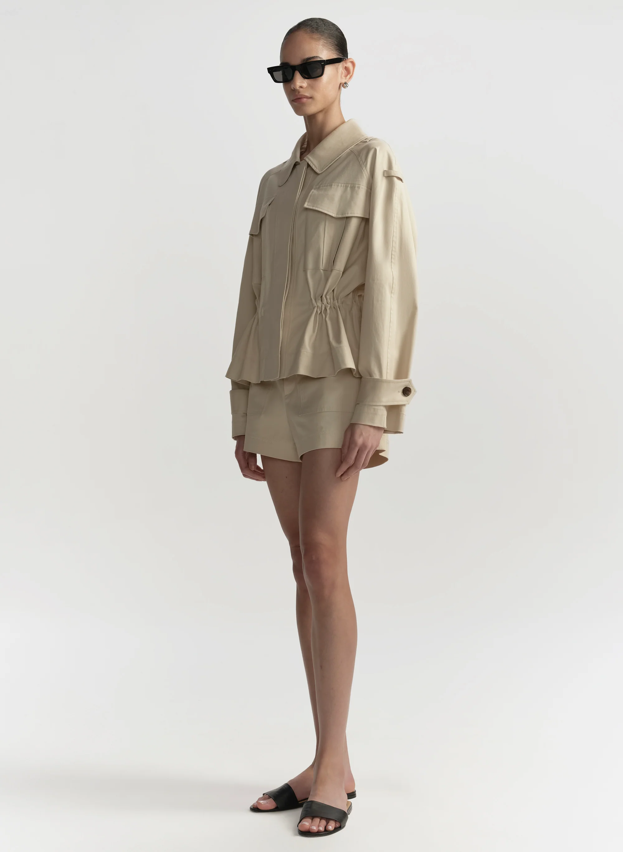 Maeve Cotton Utility Jacket - Image 4