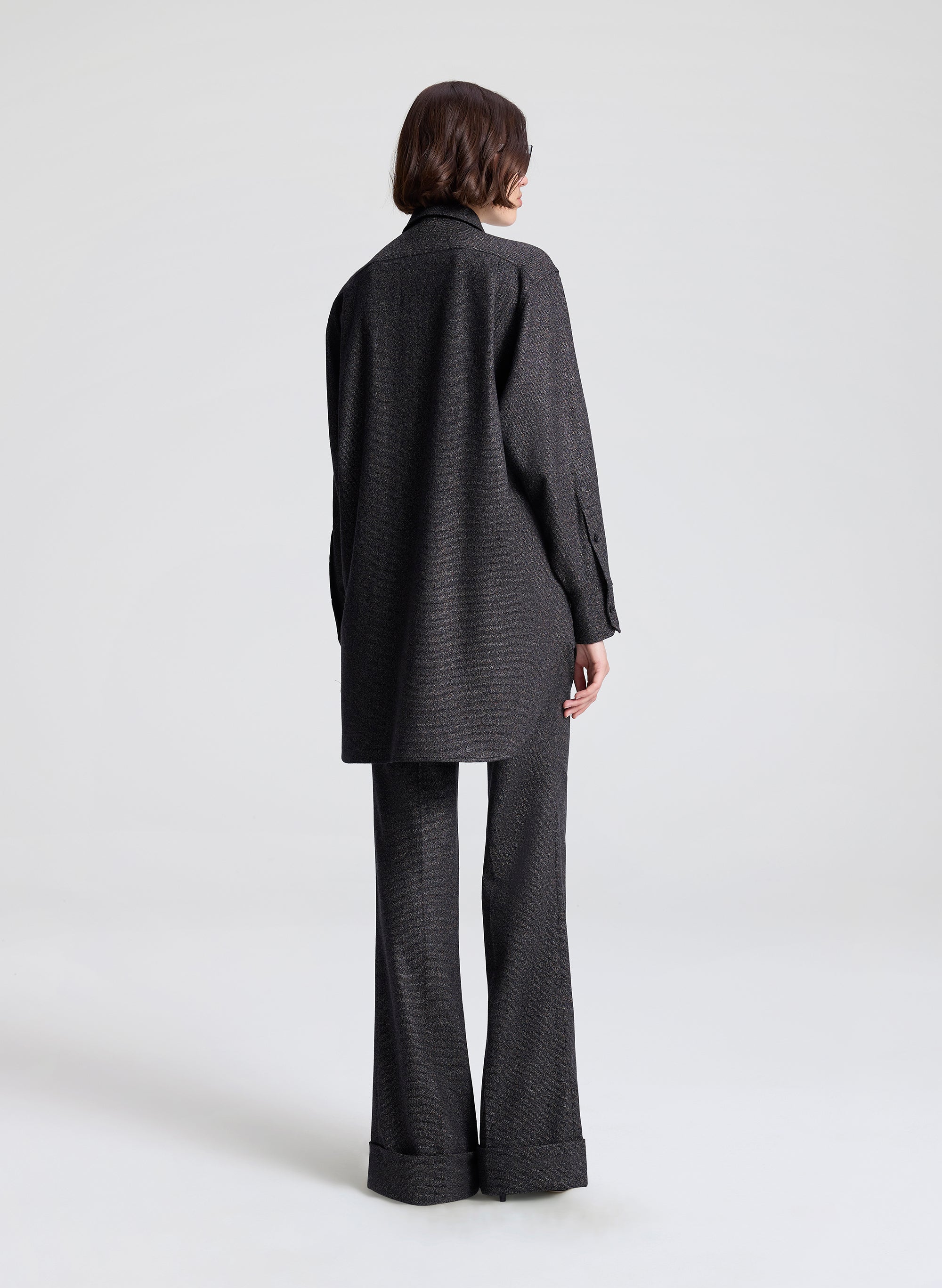 Max Wool Marled Tailored Pant - Image 5