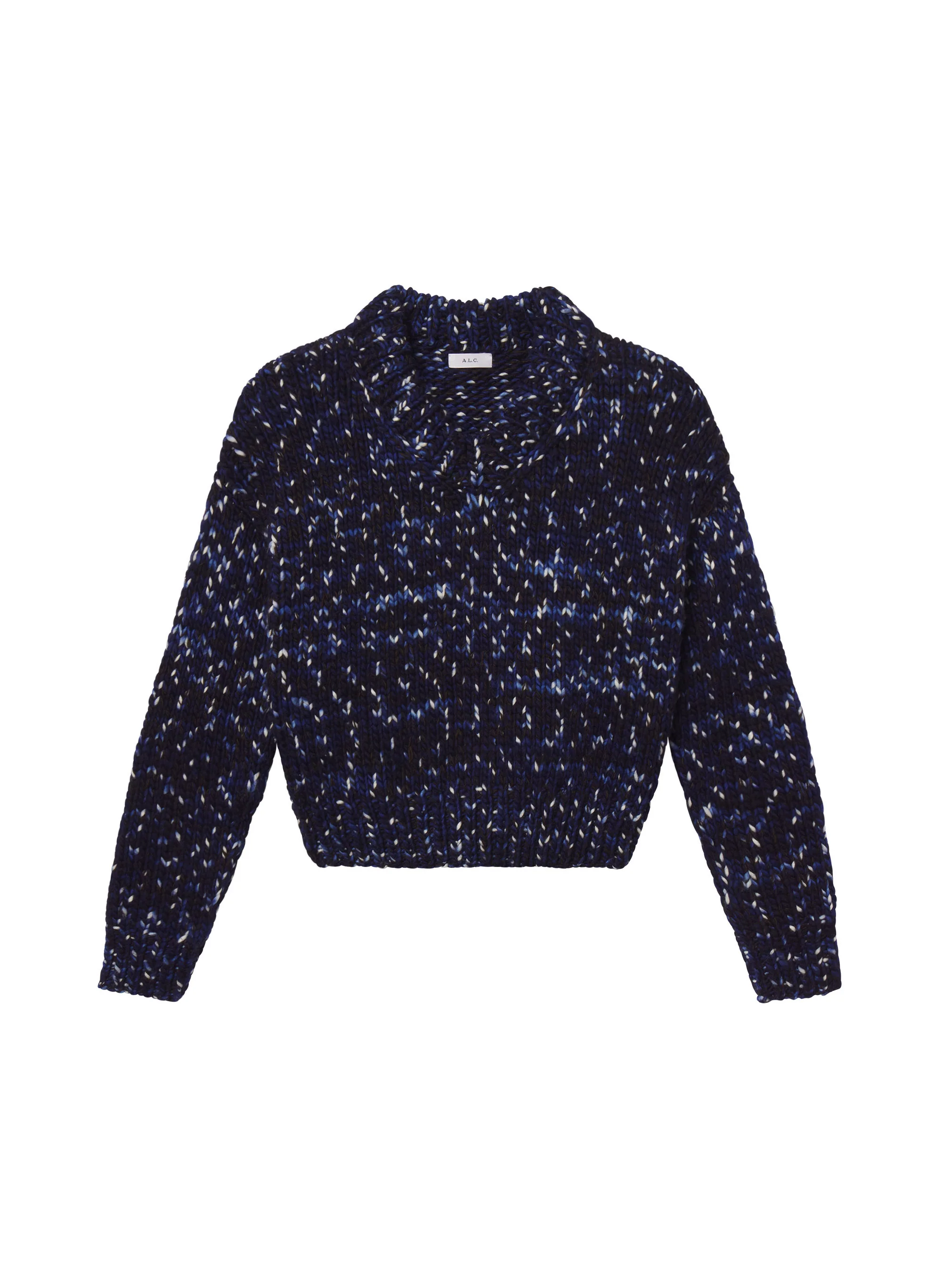 Micah Marled Merino Sweater - Image 7