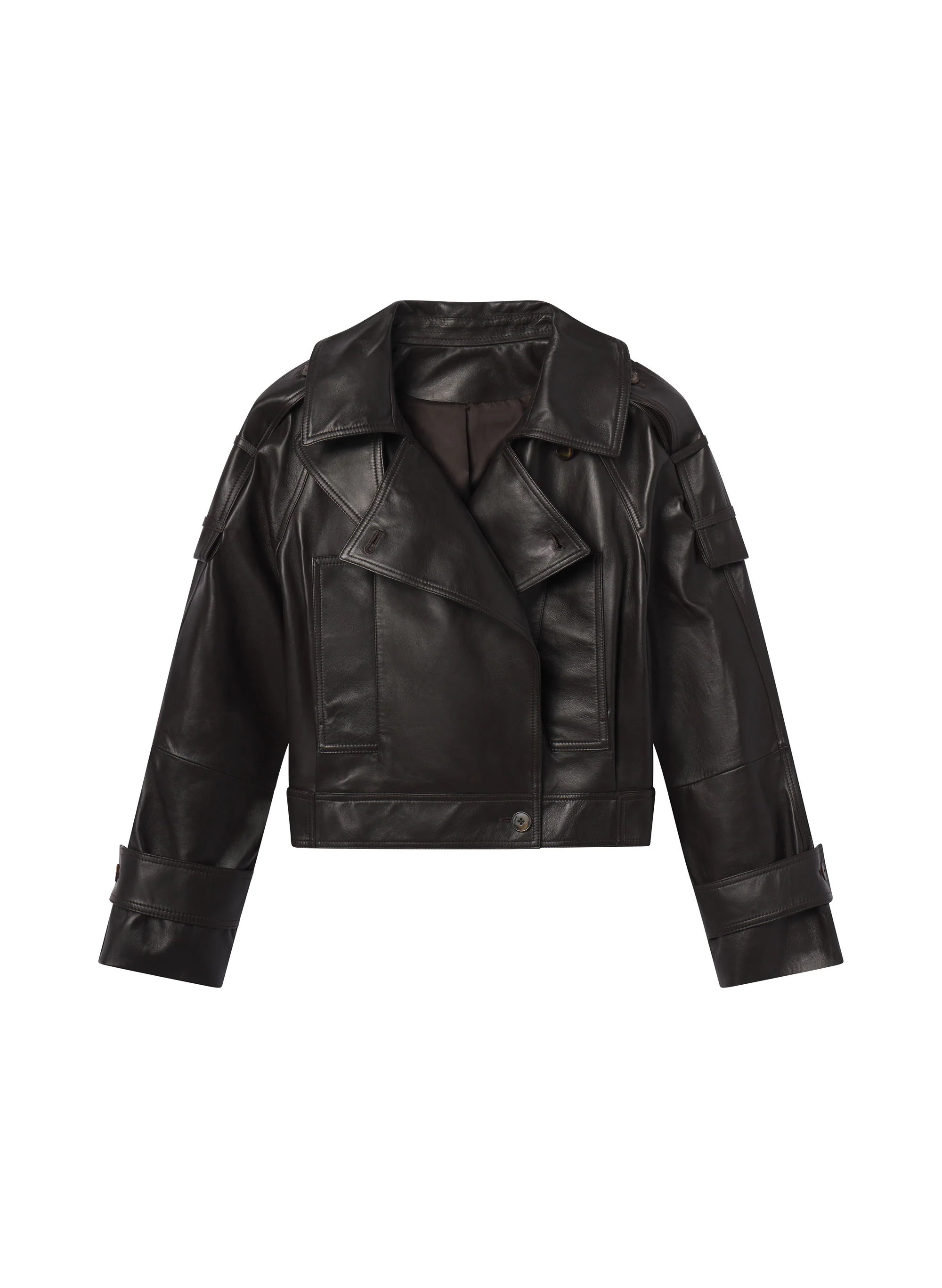 Miles Leather Jacket - Image 6