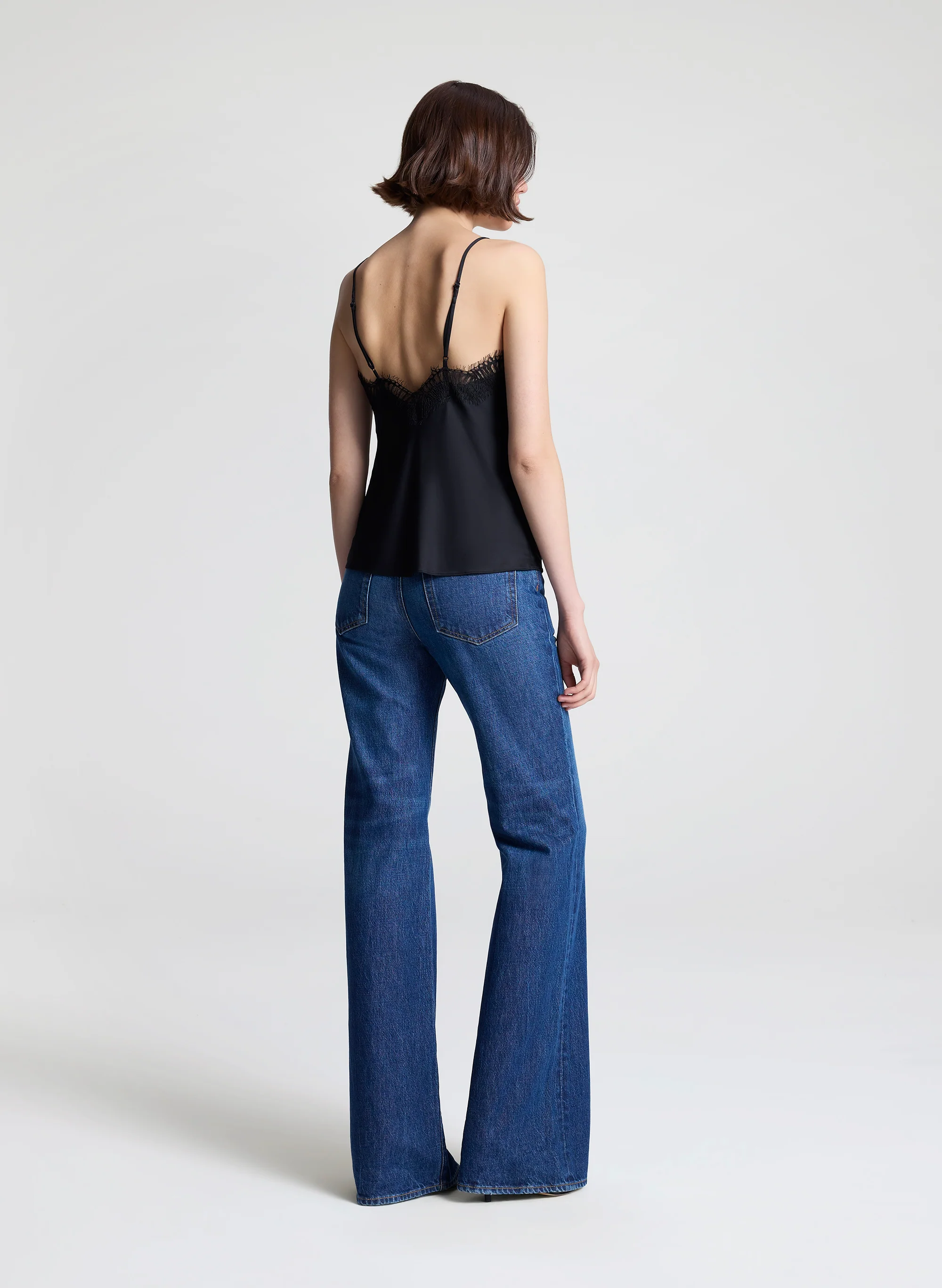 Presley Satin and Lace Camisole Top - Image 5
